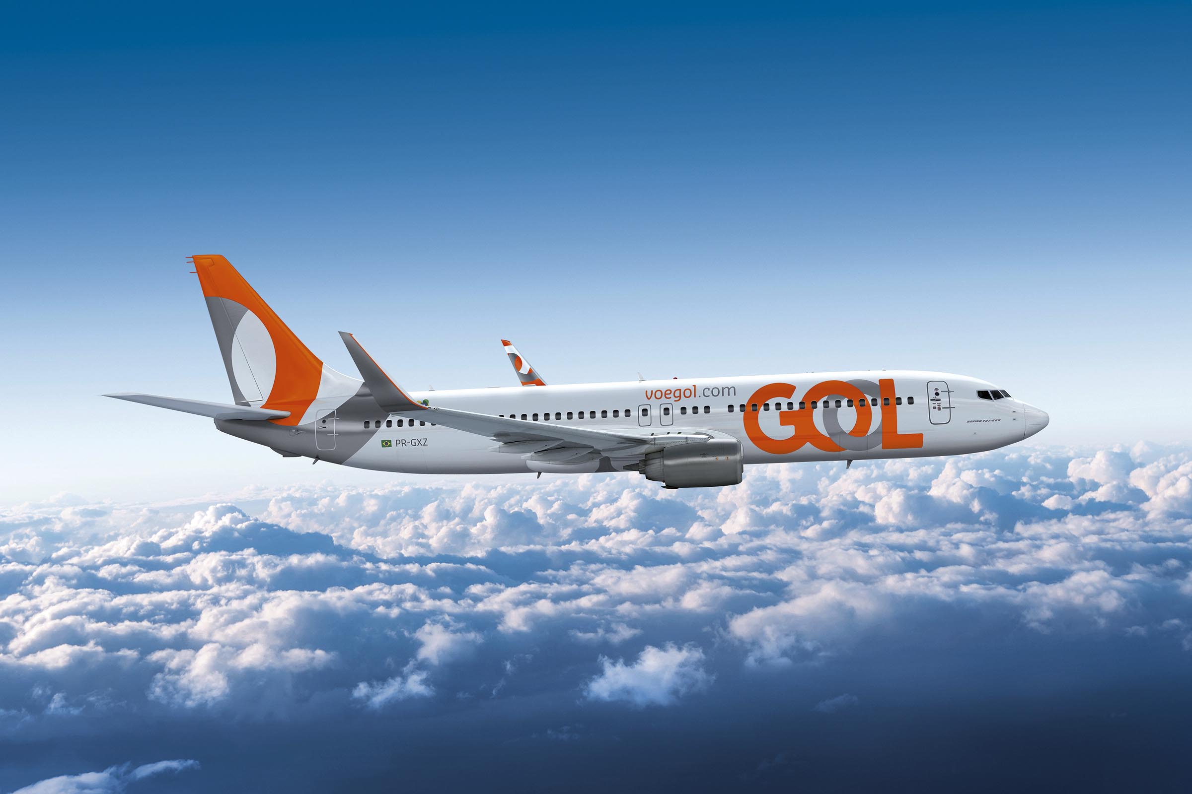 Empresa aérea Gol amplia número de voos regionais.