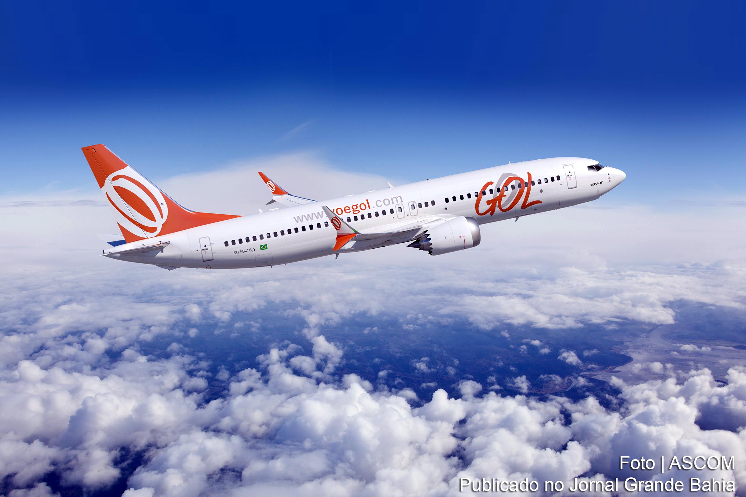 Empresa aérea Gol opera em Vitória da Conquista.