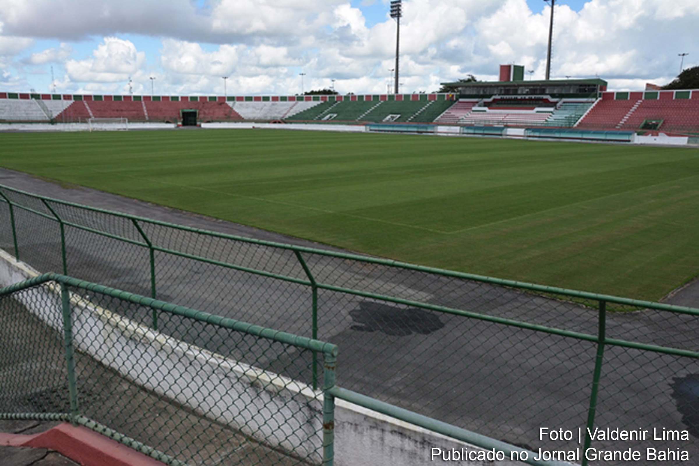 Estádio Municipal Alberto Oliveira, o Joia da Princesa, deve receber o recurso do árbitro de vídeo para o primeiro jogo da final do Campeonato Baiano.