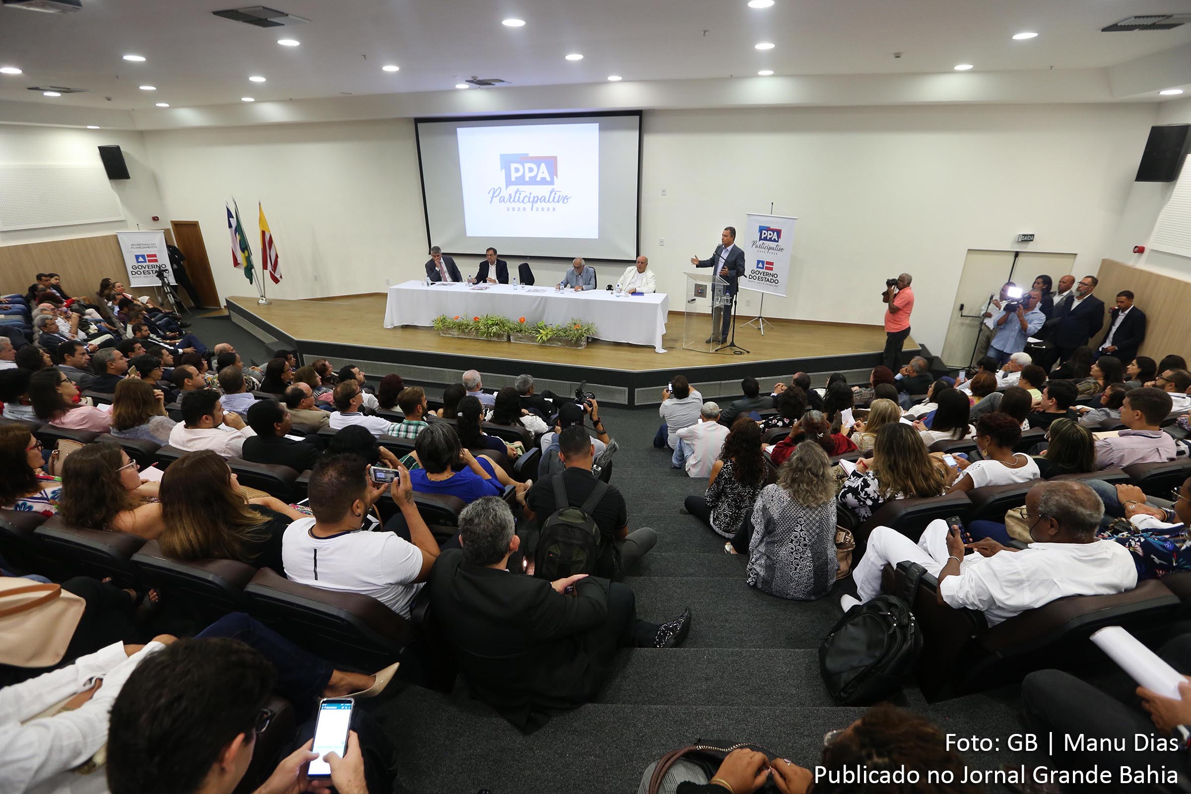 Governador Rui Costa participa do lançamento do Plano Plurianual Participativo da Bahia 2020-2023 (PPA 220-2023)