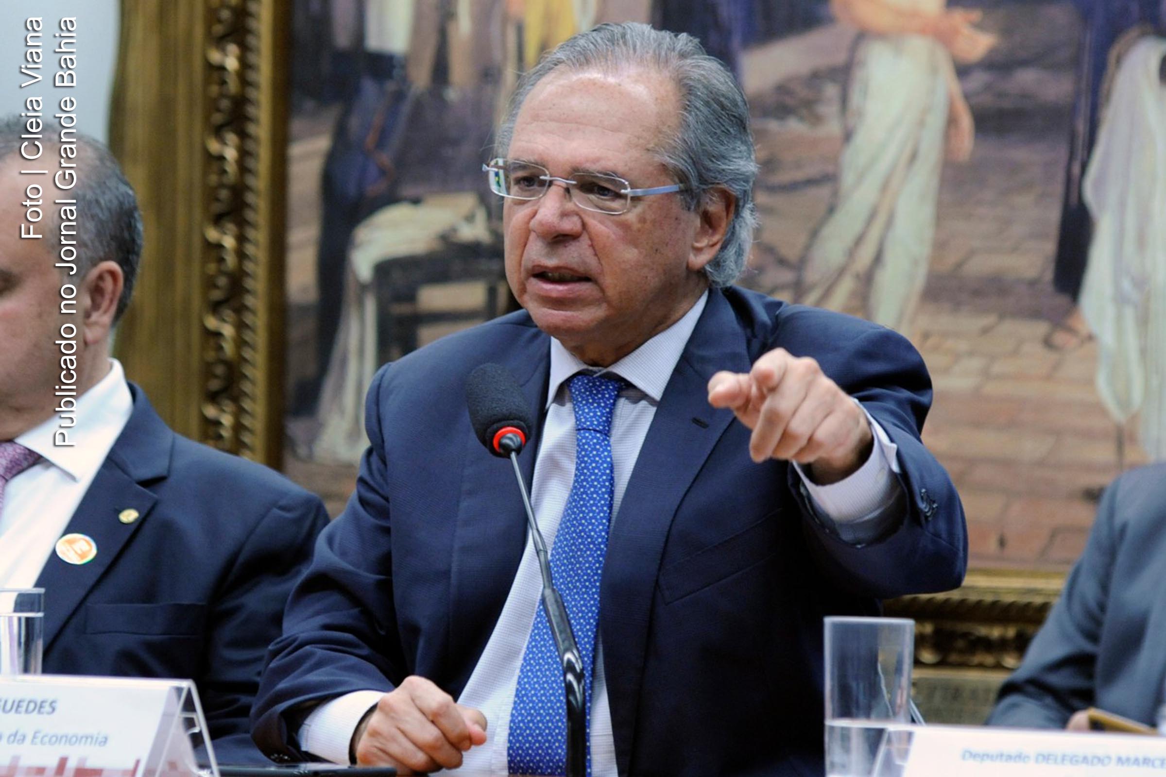 Ministro Paulo Guedes participa de audiência pública na Câmara dos Deputados sobre a Reforma da Previdência, em 4 de abril de 2019.