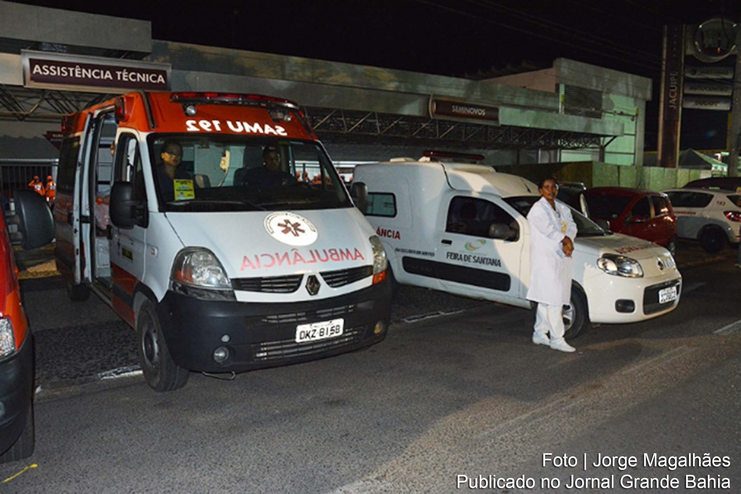 Quatro ambulâncias do Serviço de Atendimento Móvel de Urgência de Feira de Santana ficarão estacionadas em pontos considerados estratégicos pelos médicos durante a Micareta 2019.