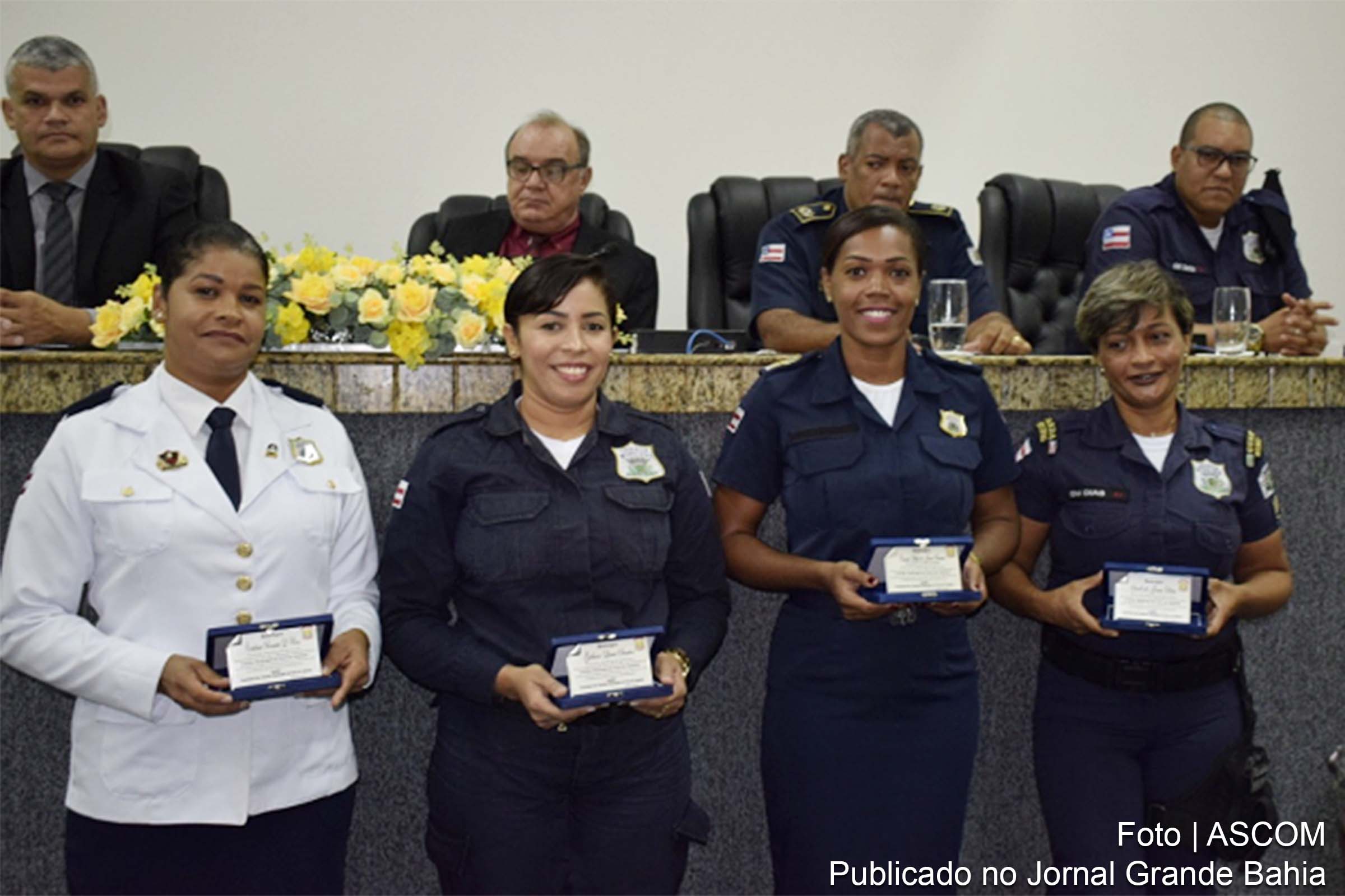 Sessão solene em homenagem aos 126 anos da Guarda Municipal de Feira de Santana.