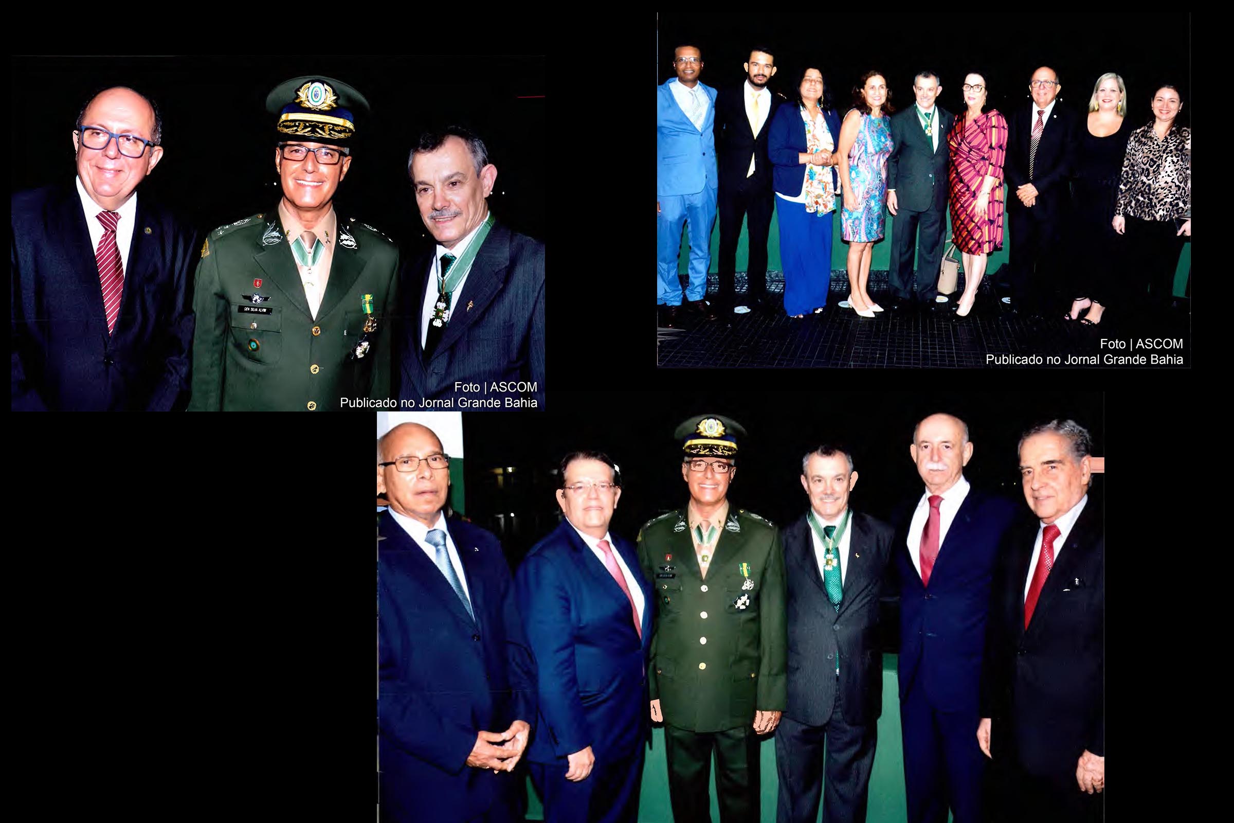 Ordem do Mérito Militar no Grau de Comendador concedida ao desembargador Baltazar Miranda Saraiva.