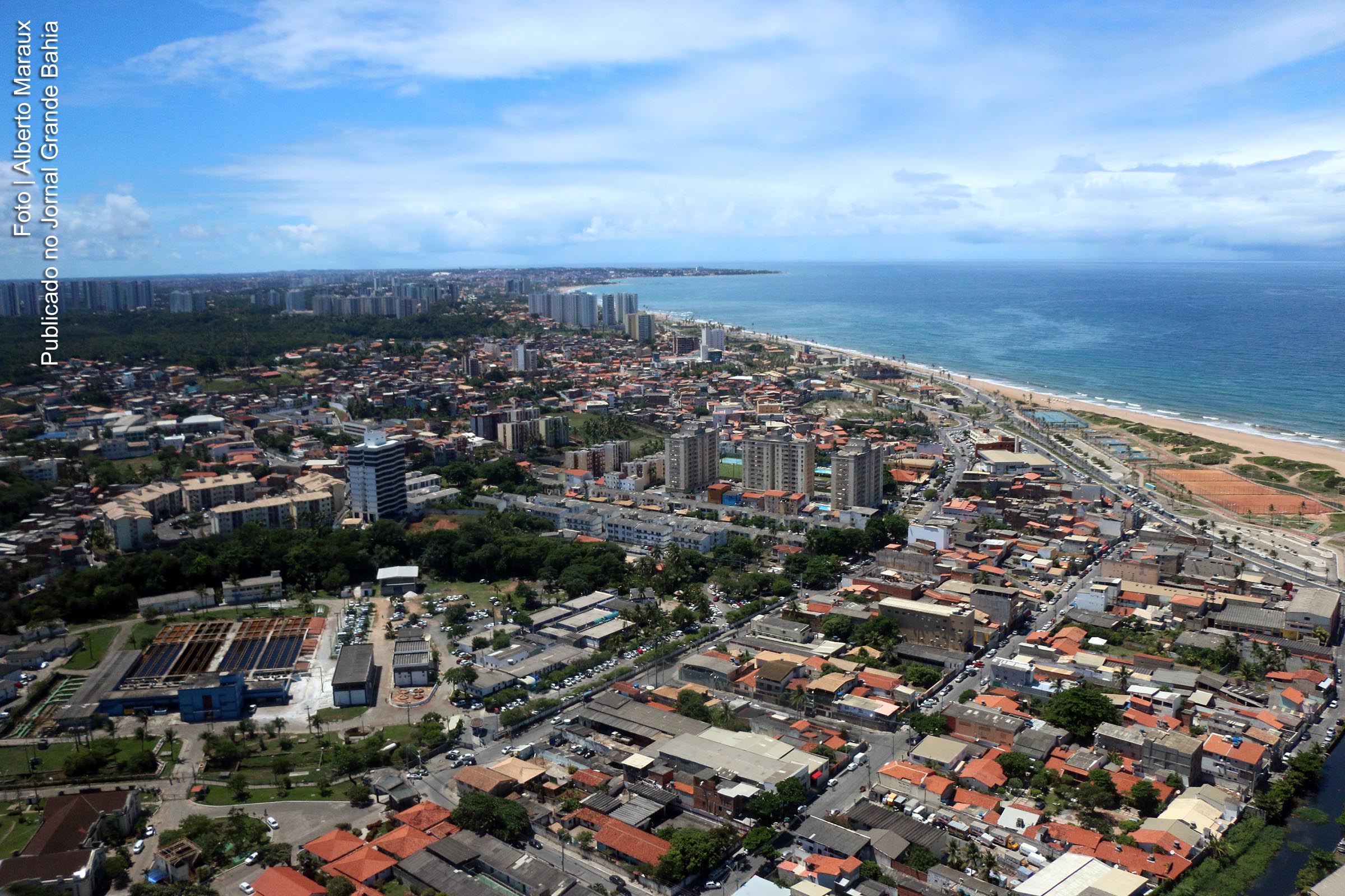 Vista aérea de Salvador.