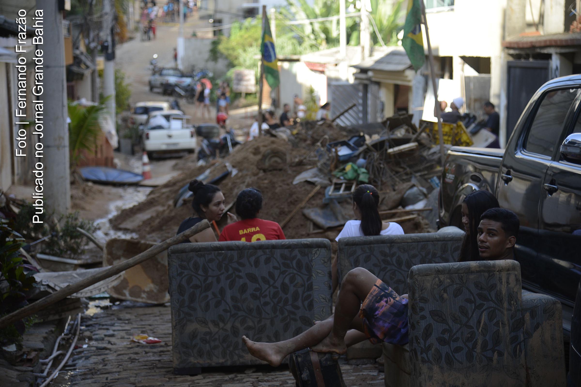 Vista da Comunidade da Muzema, bairro do Itanhangá, no Rio de Janeiro.