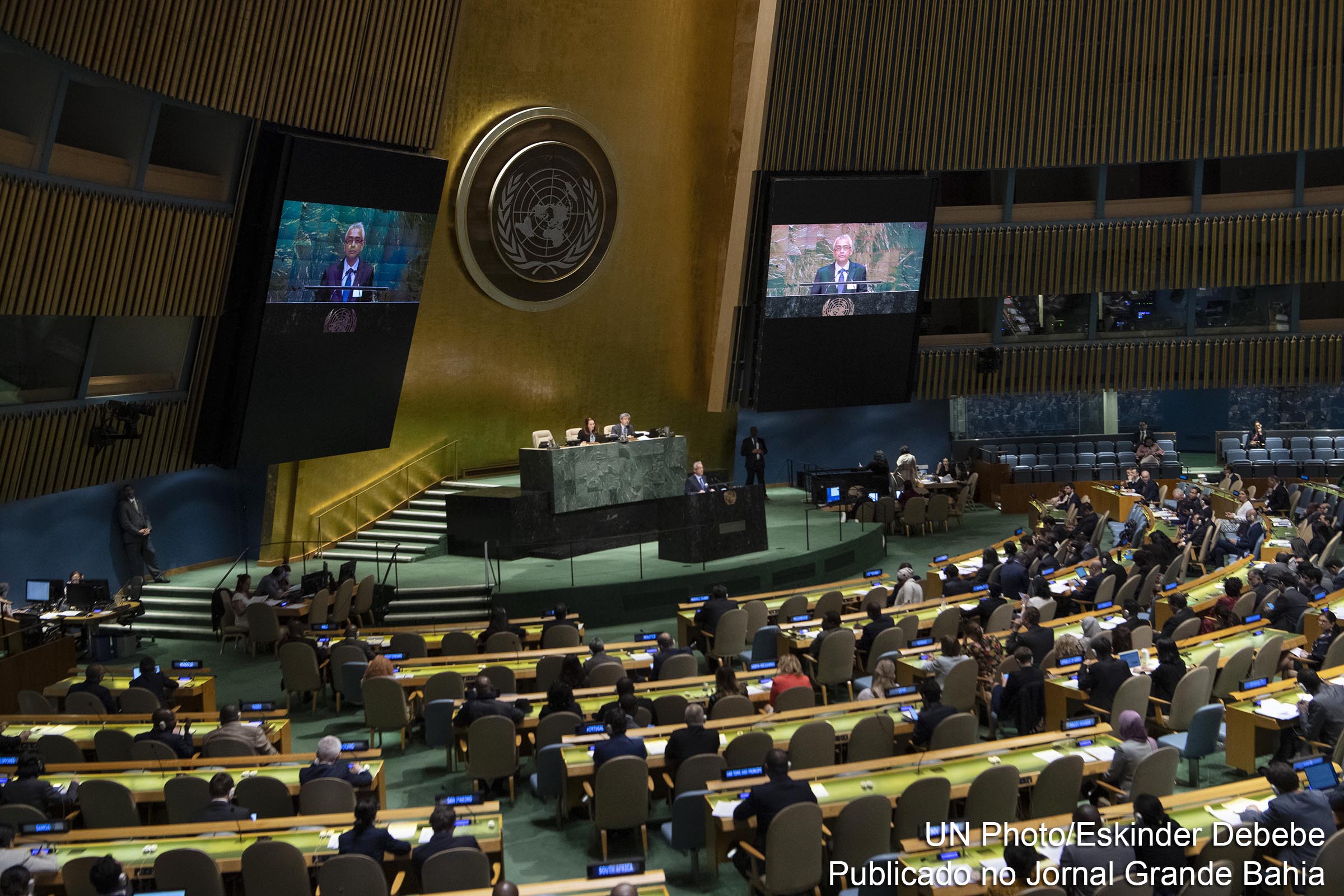 Assembleia Geral da ONU exige retirada do Reino Unido do Arquipélago de Chagos