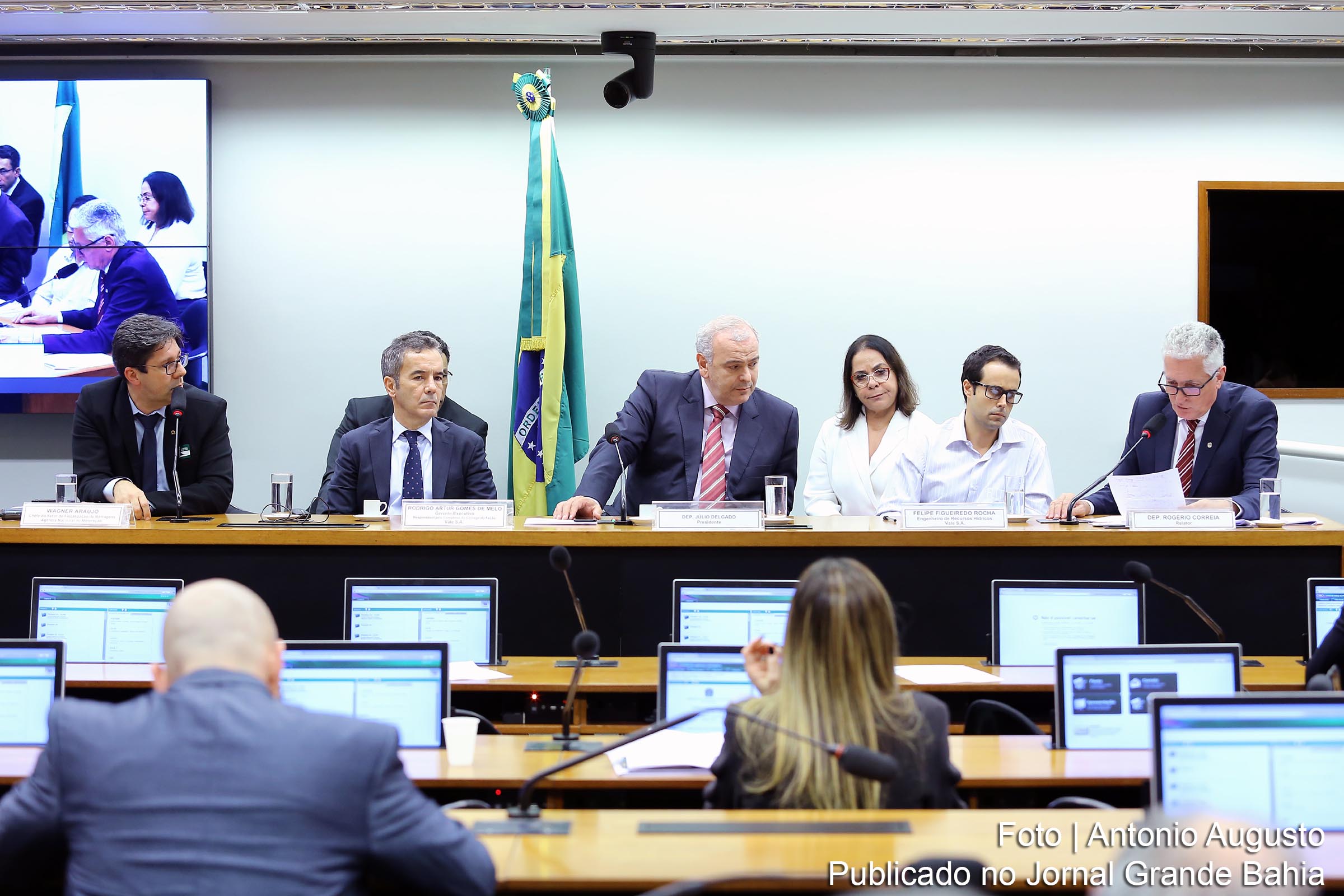 Audiência pública da CPI para investigar tragédia de Brumadinho envolvendo empresa Vale, nesta terça-feira (14/05/2019).