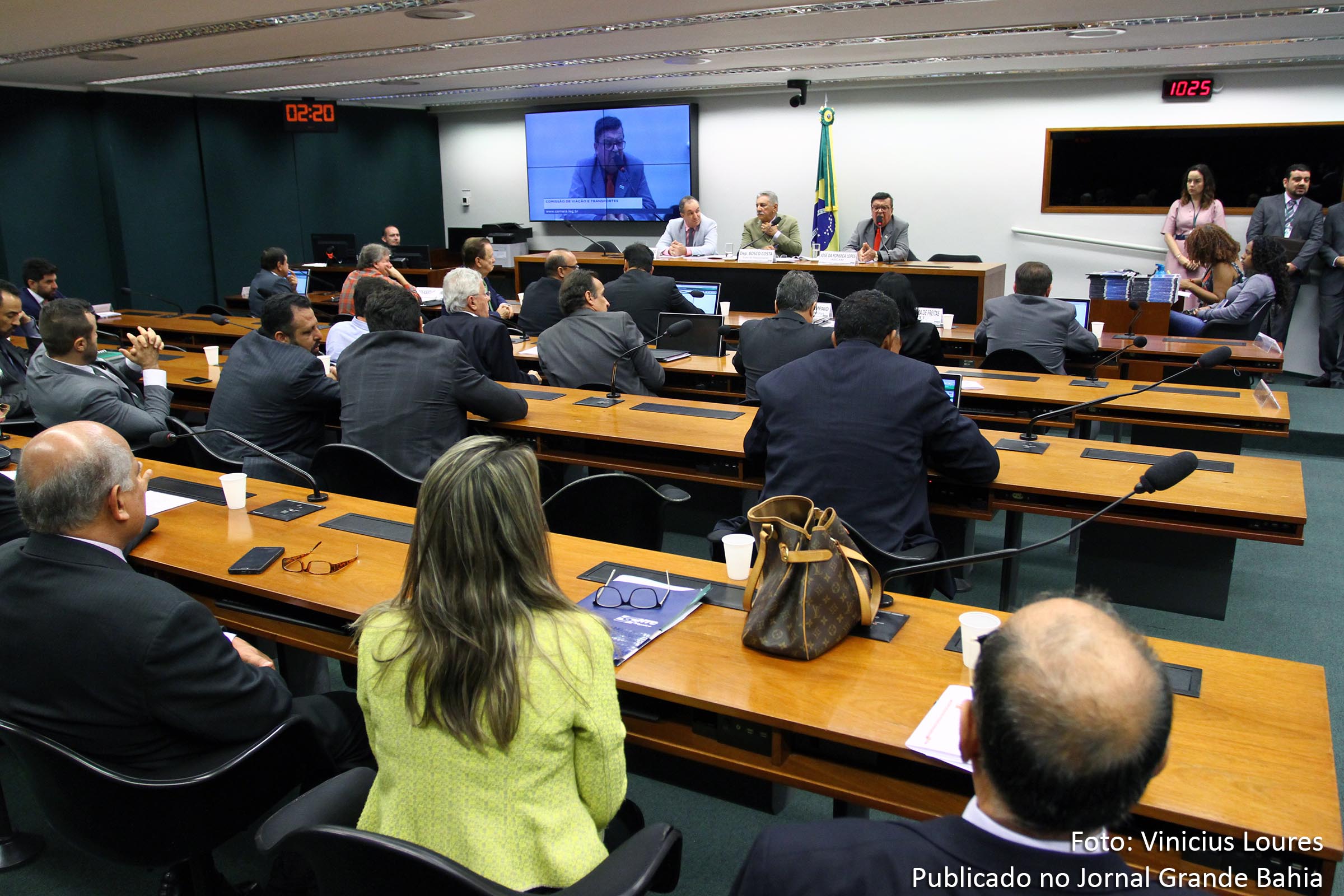 Audiência pública sobre as ações do Governo Federal na política de preços do óleo diesel, o Programa Caminhoneiro e a criação do Cartão Caminhoneiro, ocorrida na Comissão de Viação e Transportes da Câmara dos Deputados, em 8 de maio de 2018.