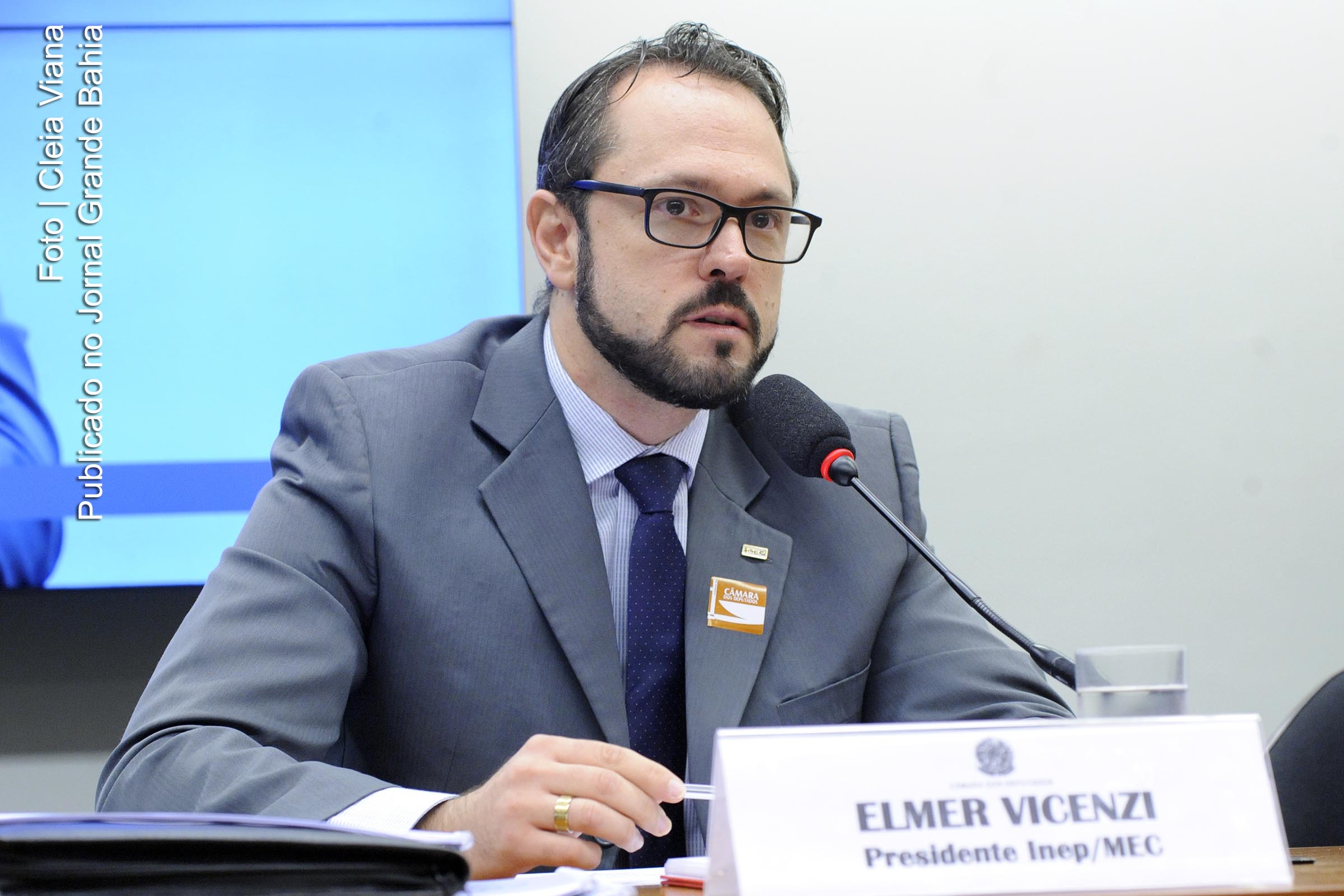 Elmer Vicenzi, presidente do Instituto Nacional de Estudos e Pesquisas Educacionais Anísio Teixeira (INEP).