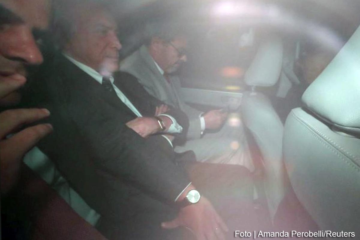 Ex-presidente Michel Temer deixa casa de carro para se entregar à PF em São Paulo, nesta quinta-feira (09/05/2019).