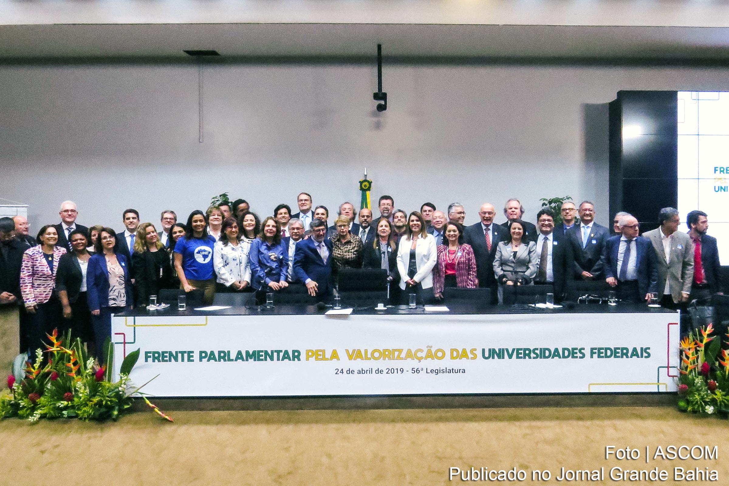 Instalação na Câmara dos Deputados Frente Parlamentar pela Valorização das Universidades Federais.