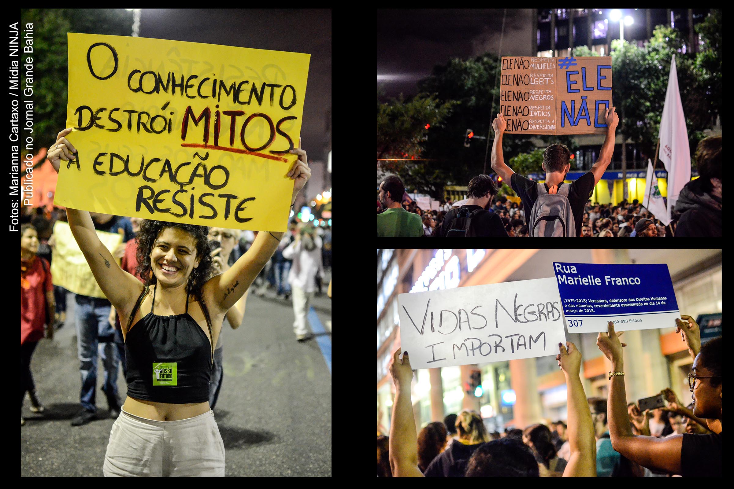 Dezenas de cidades brasileiras registram manifestações a favor de recursos para a educação, no primeiro grande protesto contra o governo de Jair Bolsonaro. No Texas, presidente chama manifestantes de "idiotas úteis".