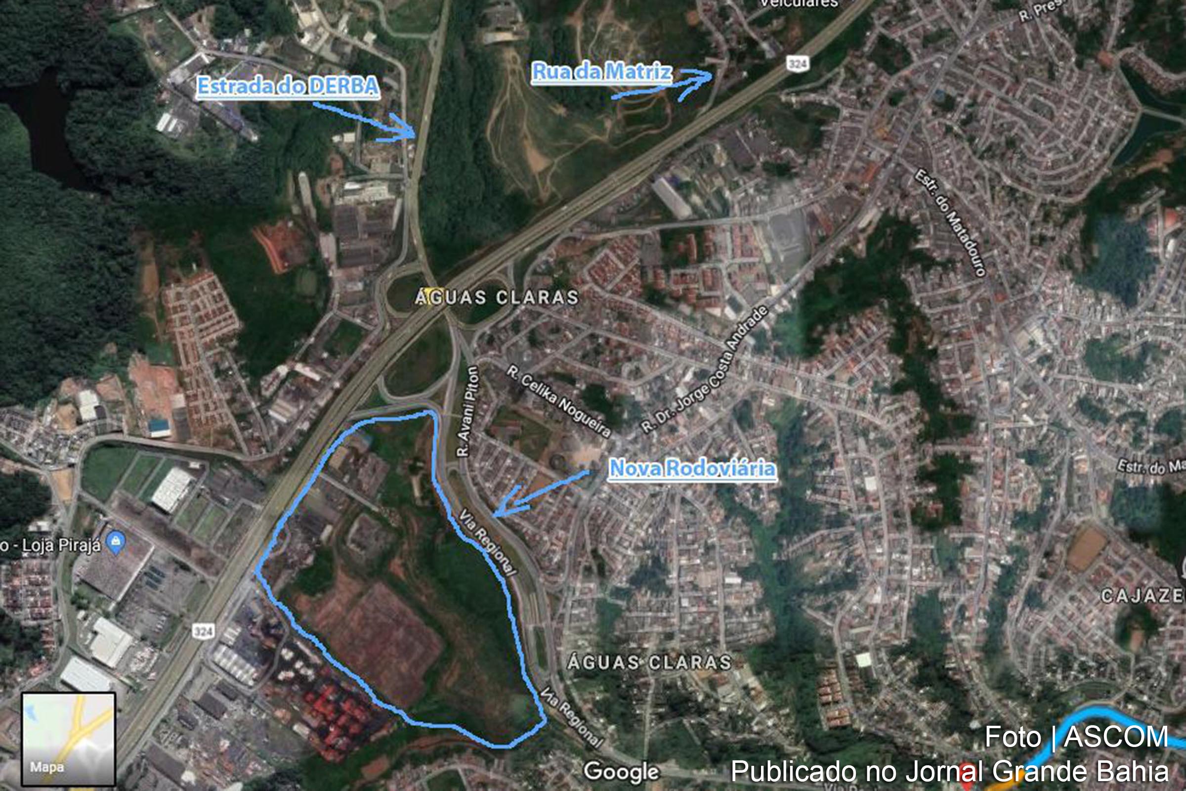 Nova Rodoviária de Salvador será interligado ao novo corredor do BRT e à estação do Metrô de Águas Claras.