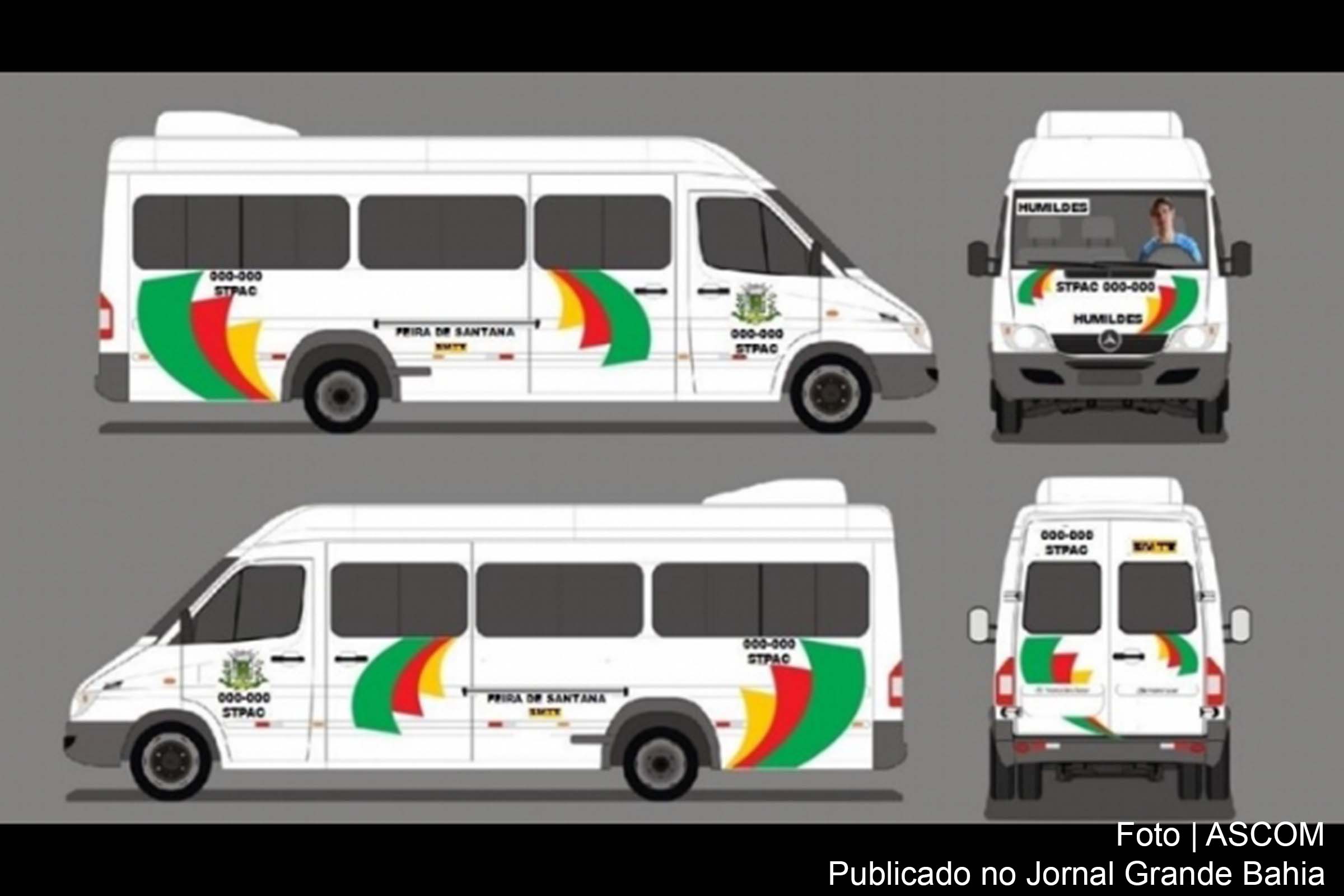 Padronização do transporte público alternativo e complementar de Feira de Santana.