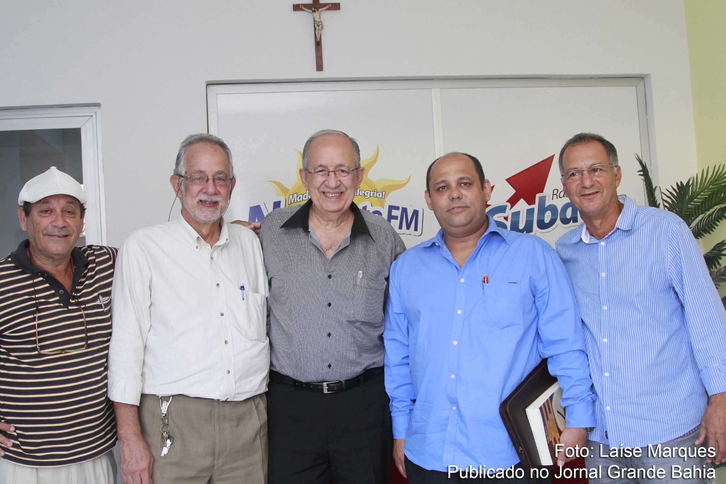 Feira de Santana: Conferencista Sérgio Mattos concede entrevistas às rádios Sociedade, Subaé e Povo