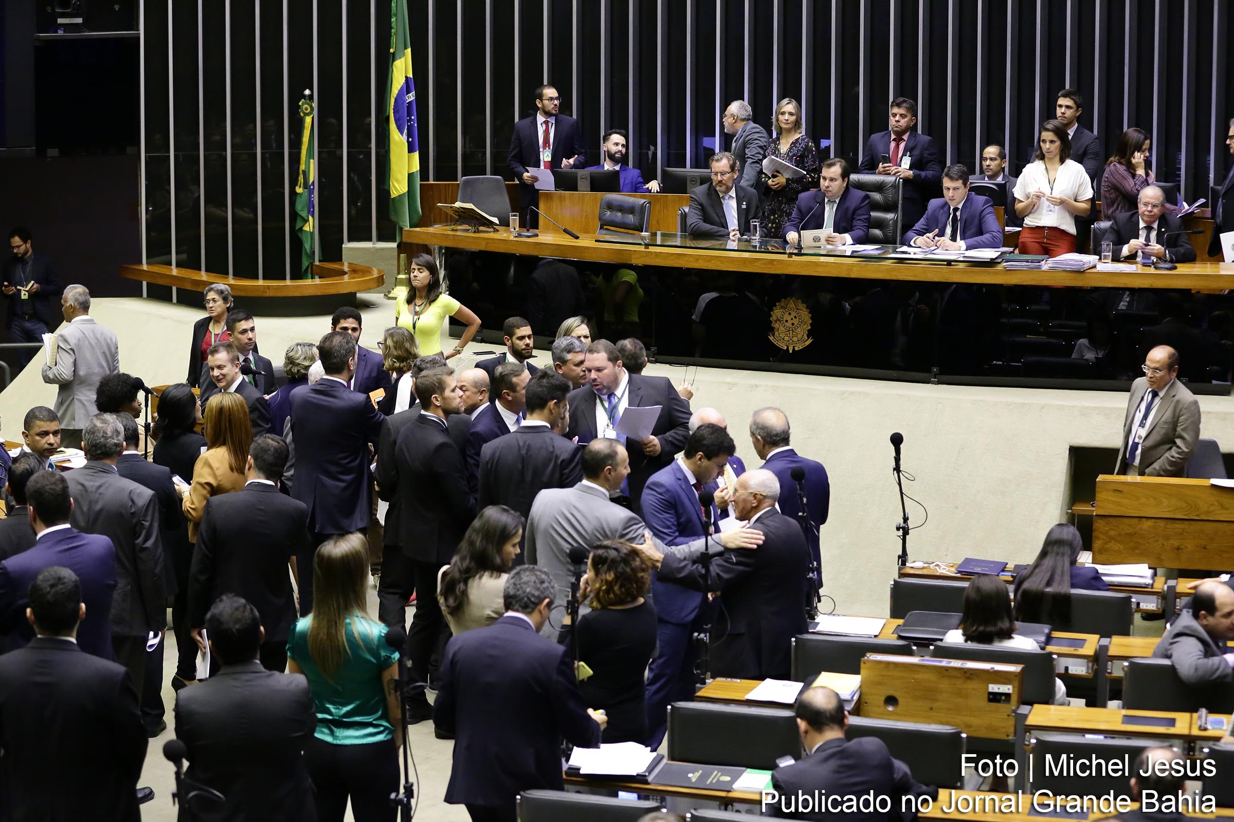 Sessão da Câmara dos deputados presidida por Rodrigo Maia, nesta terça-feira (07/05/2019).