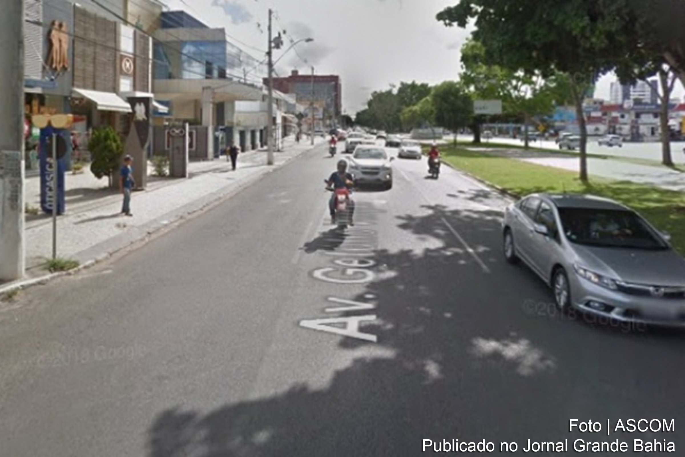Trecho da Avenida Getúlio Vargas , em Feira de Santana.