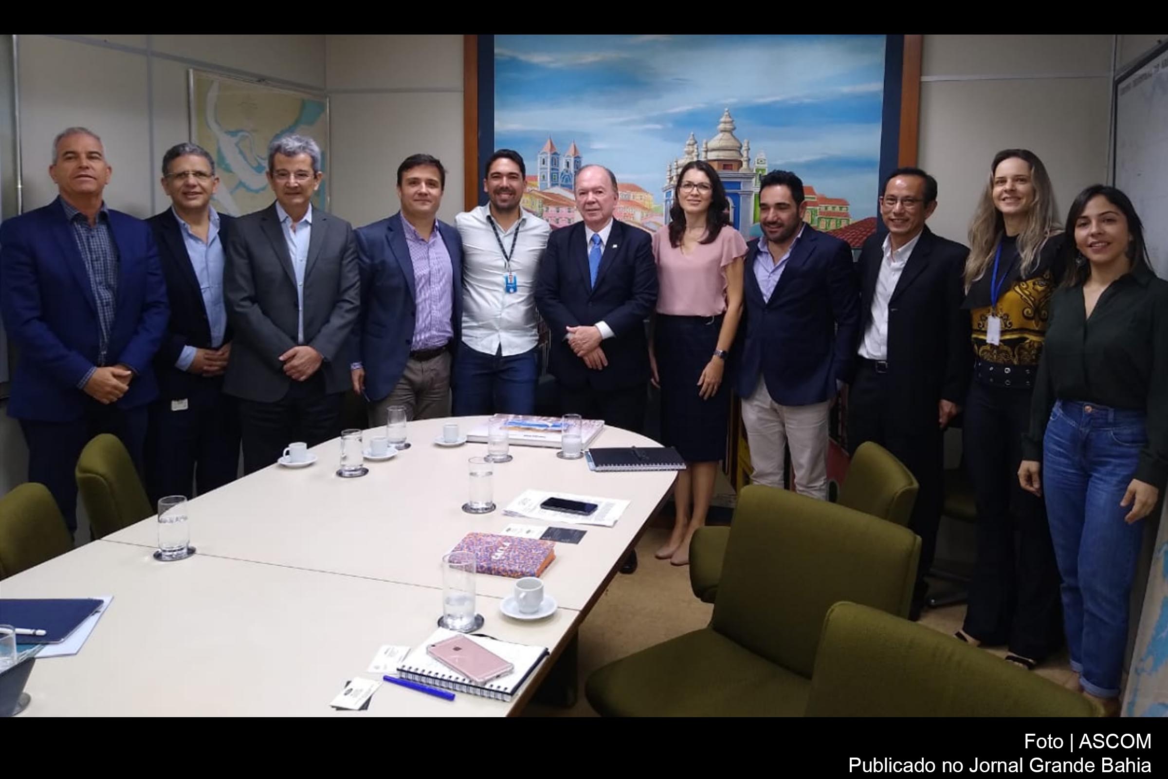 Vice-governador João Leão e prefeito Jeferson Andrade formalizam parceria entre município e estado objetivando implantar empresas em Madre de Deus