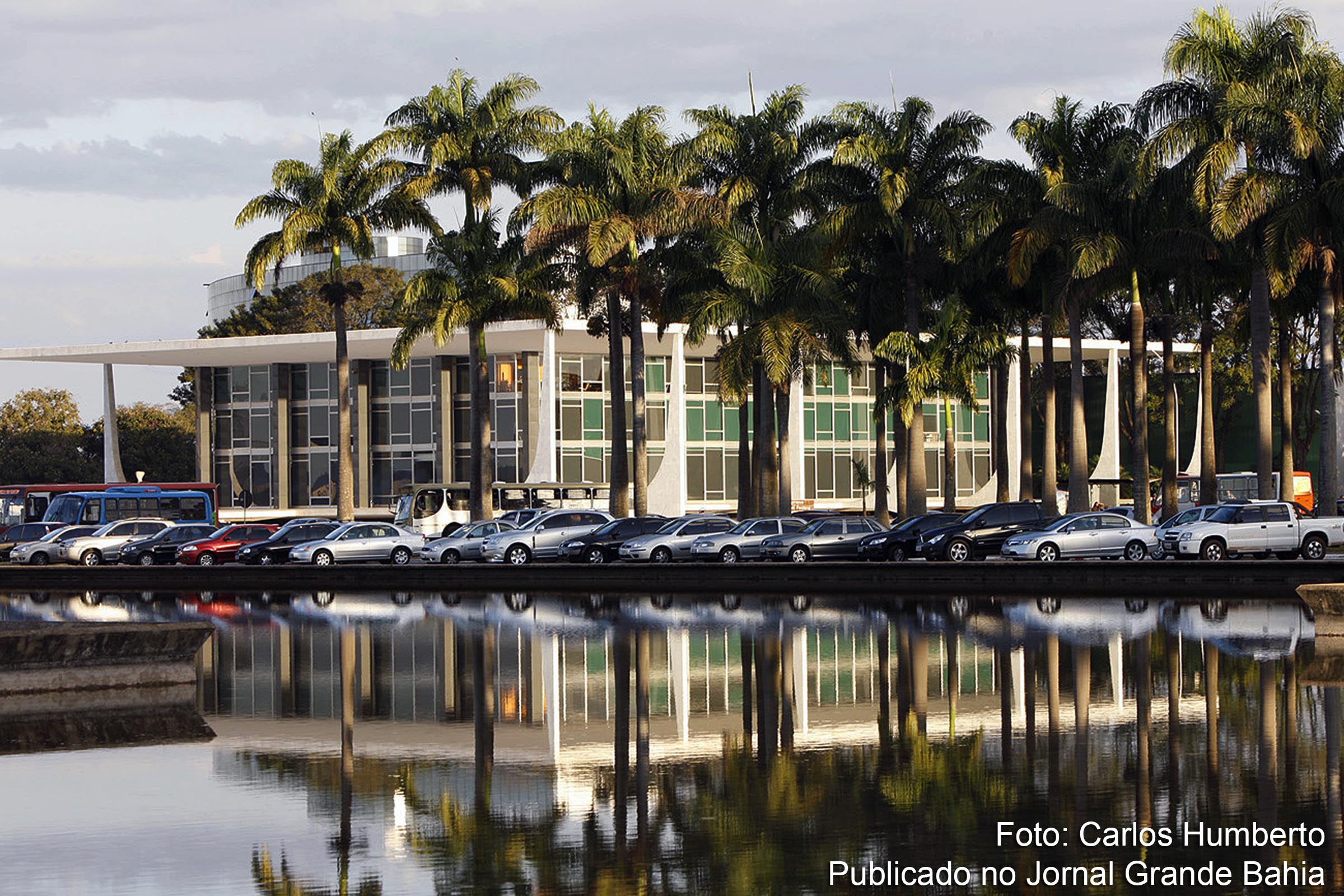 Vista panorâmica do Supremo Tibunal Federal (STF).