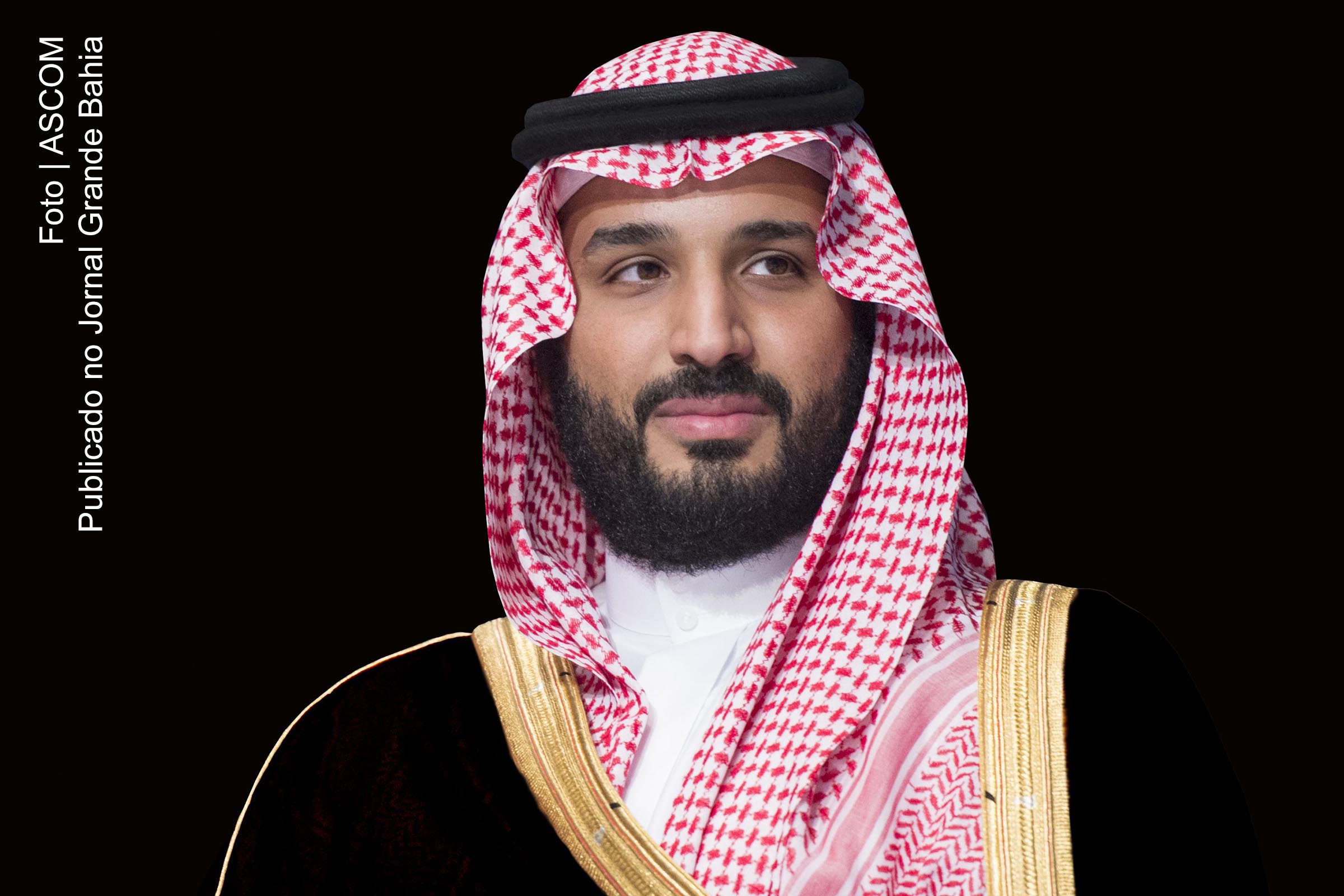 Mohammed bin Salman, príncipe herdeiro da Arábia Saudita.
