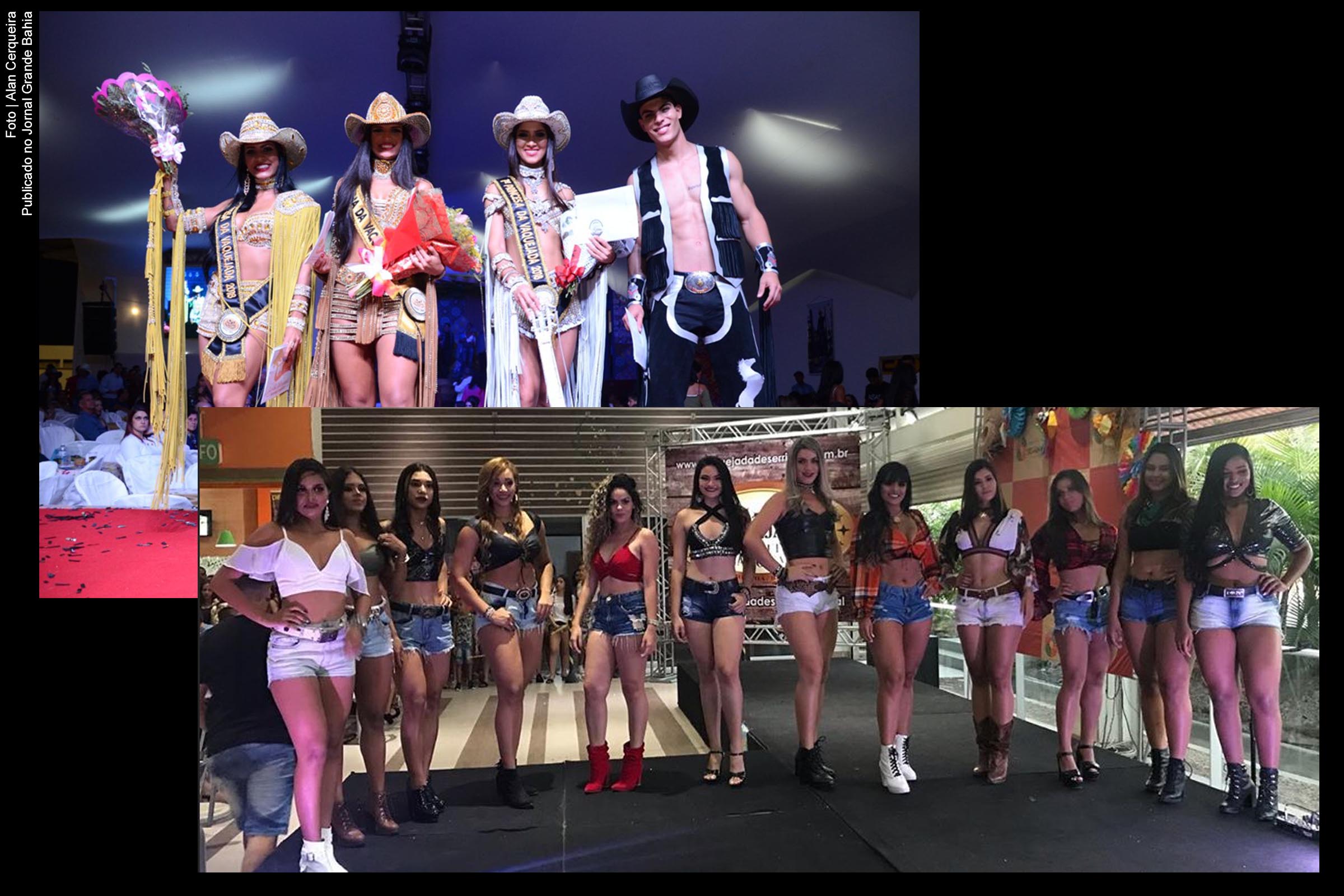 Pré-selecionados para o concurso da Rainha e Peão da edição 2019 da Vaquejada de Serrinha.