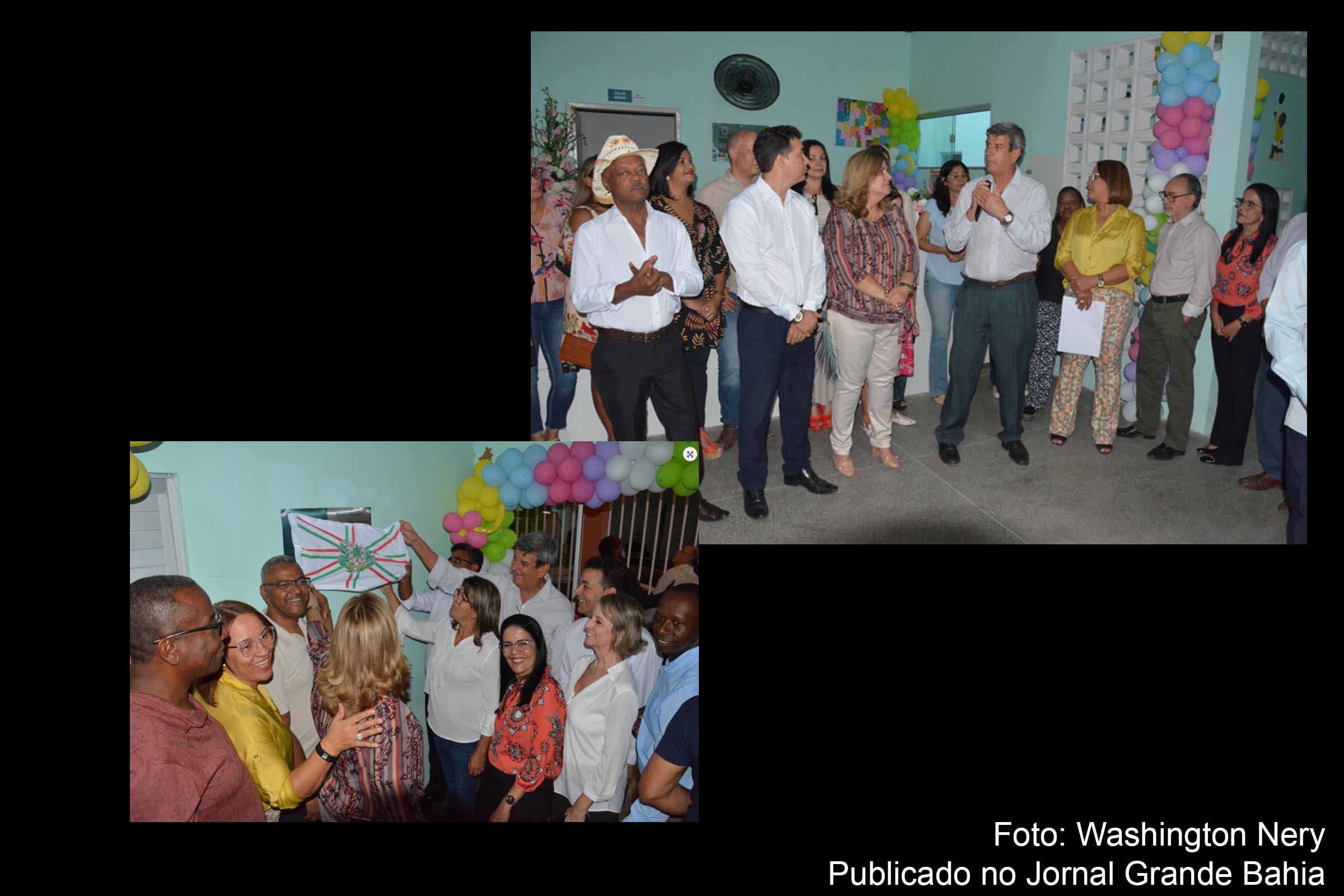 Prefeito Colbert Martins Filho inaugura sede do Centro de Atenção Psicossocial Infanto-juvenil Bairro Olhos D'água.