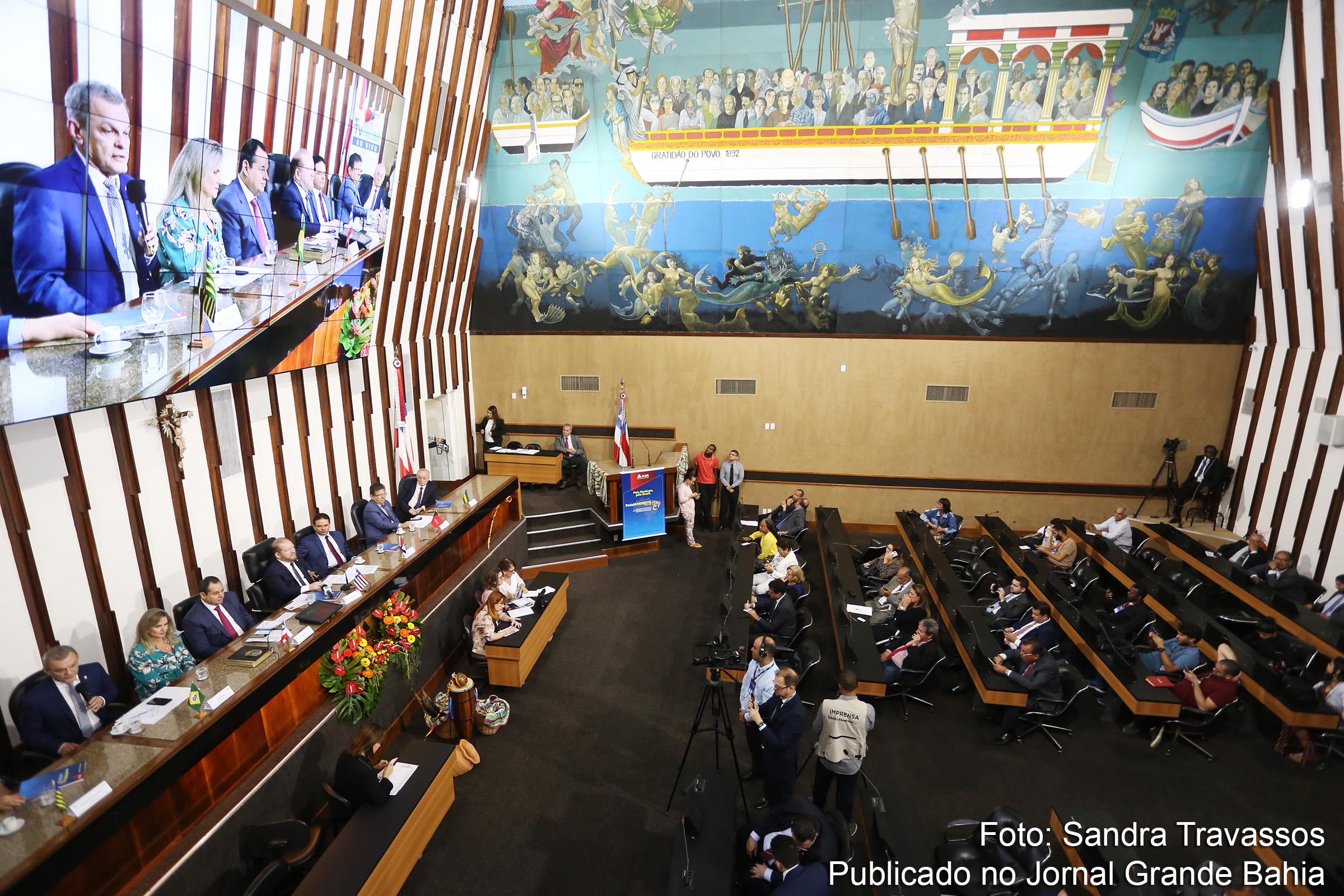 ParlaNordeste debate maior unidade entre os legislativos estaduais, visando maior poder das Assembleias Legislativas da região Nordeste junto à União. Evento ocorreu nesta sexta-feira (07/06/2019).