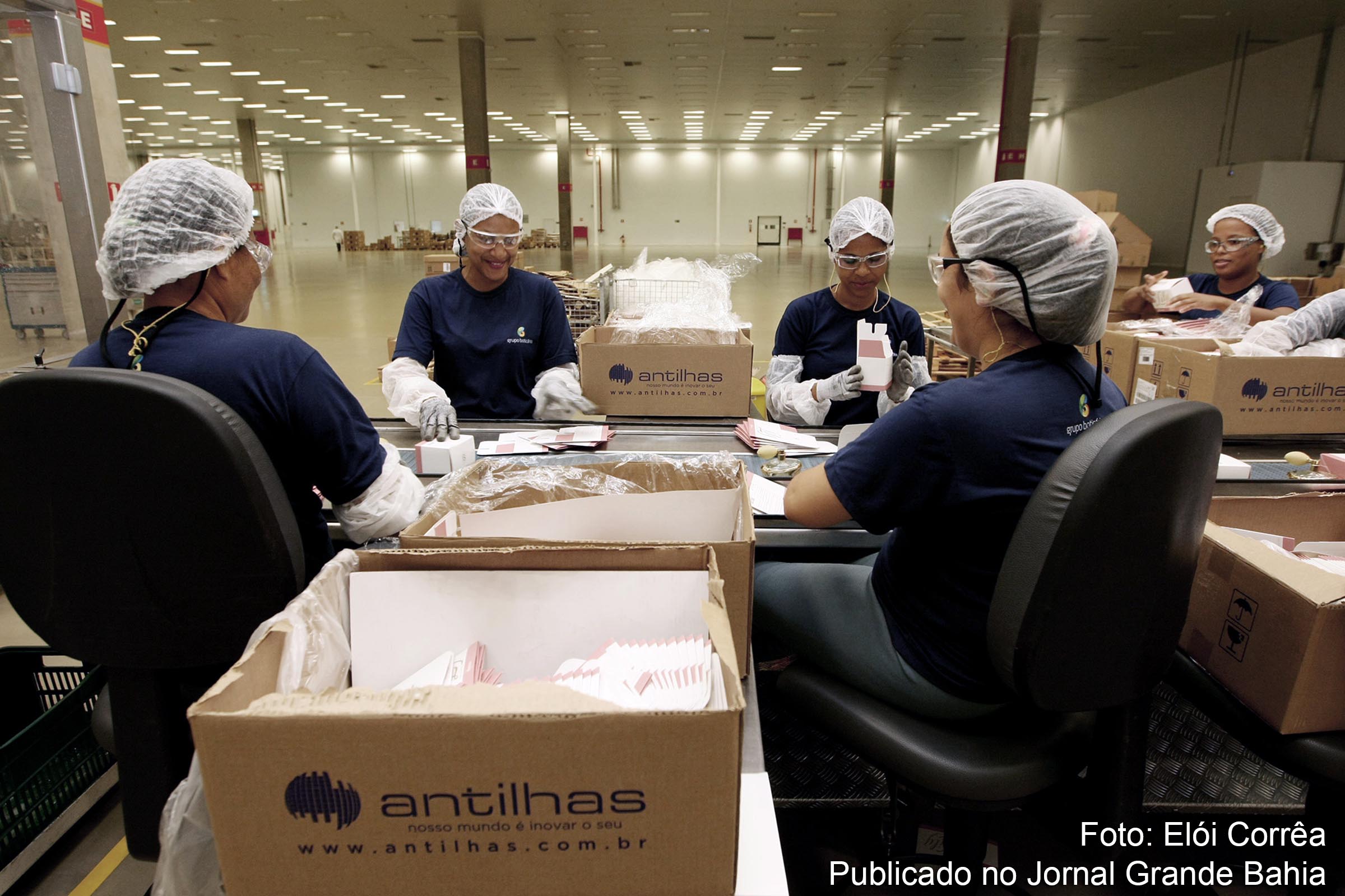 Produção industrial apresenta crescimento.