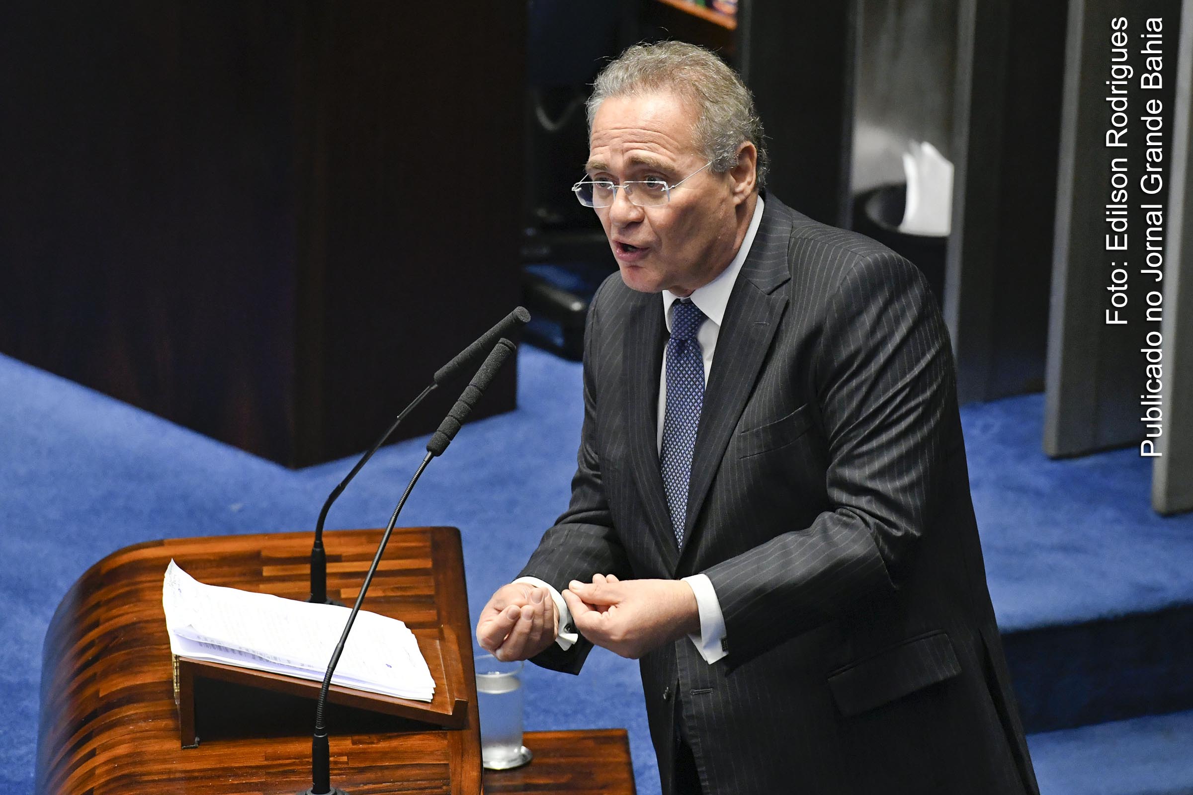 Renan Calheiros (MDB-AL), senador da República.