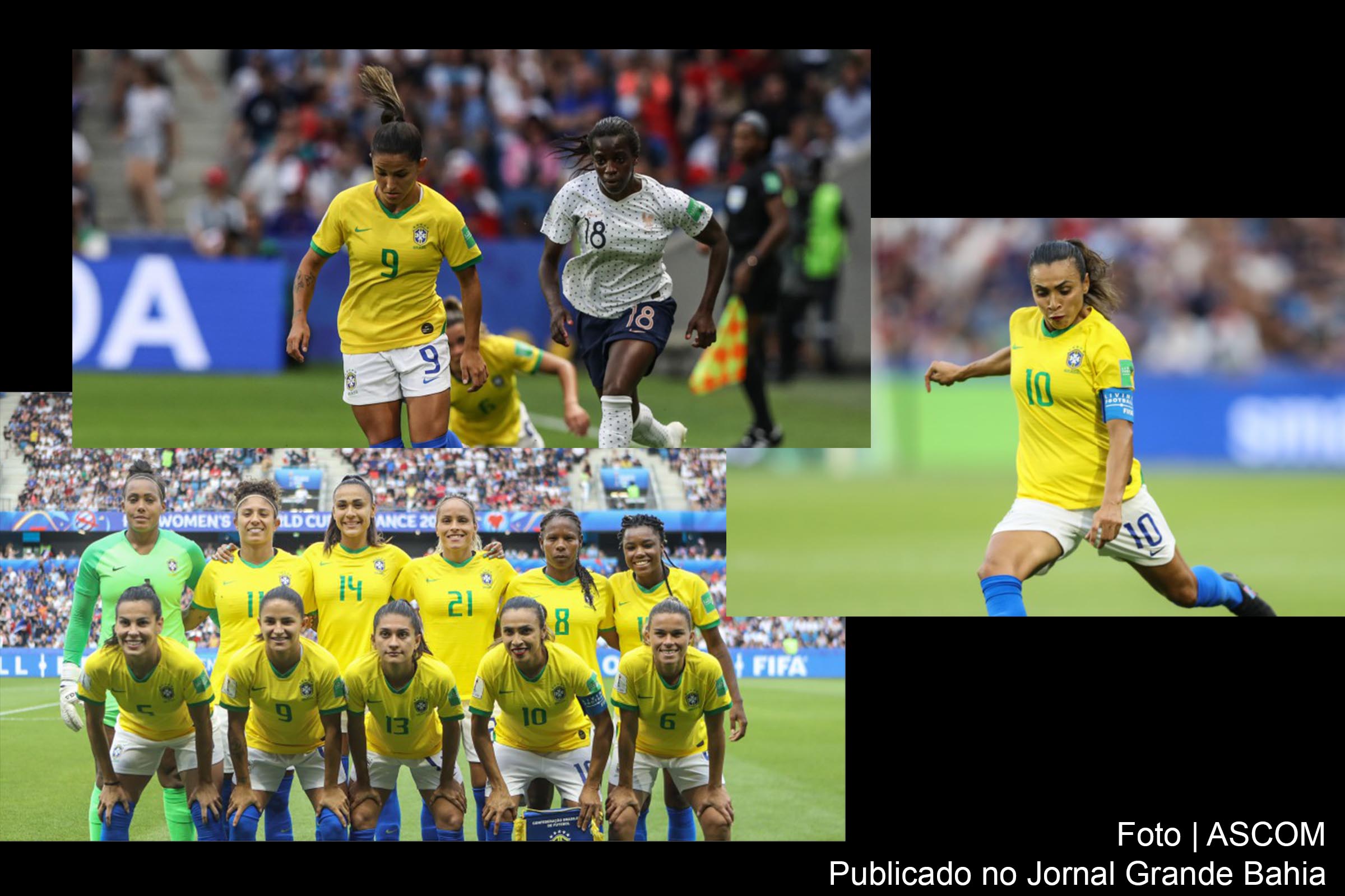 Seleção Brasileira Feminina perde para França na prorrogação e se despede da Copa do Mundo FIFA 2019