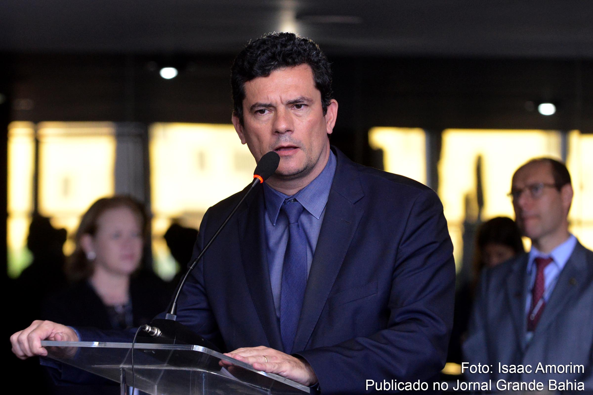 Sérgio Moro, ministro da Justiça e Segurança Pública do Governo Bolsonaro.