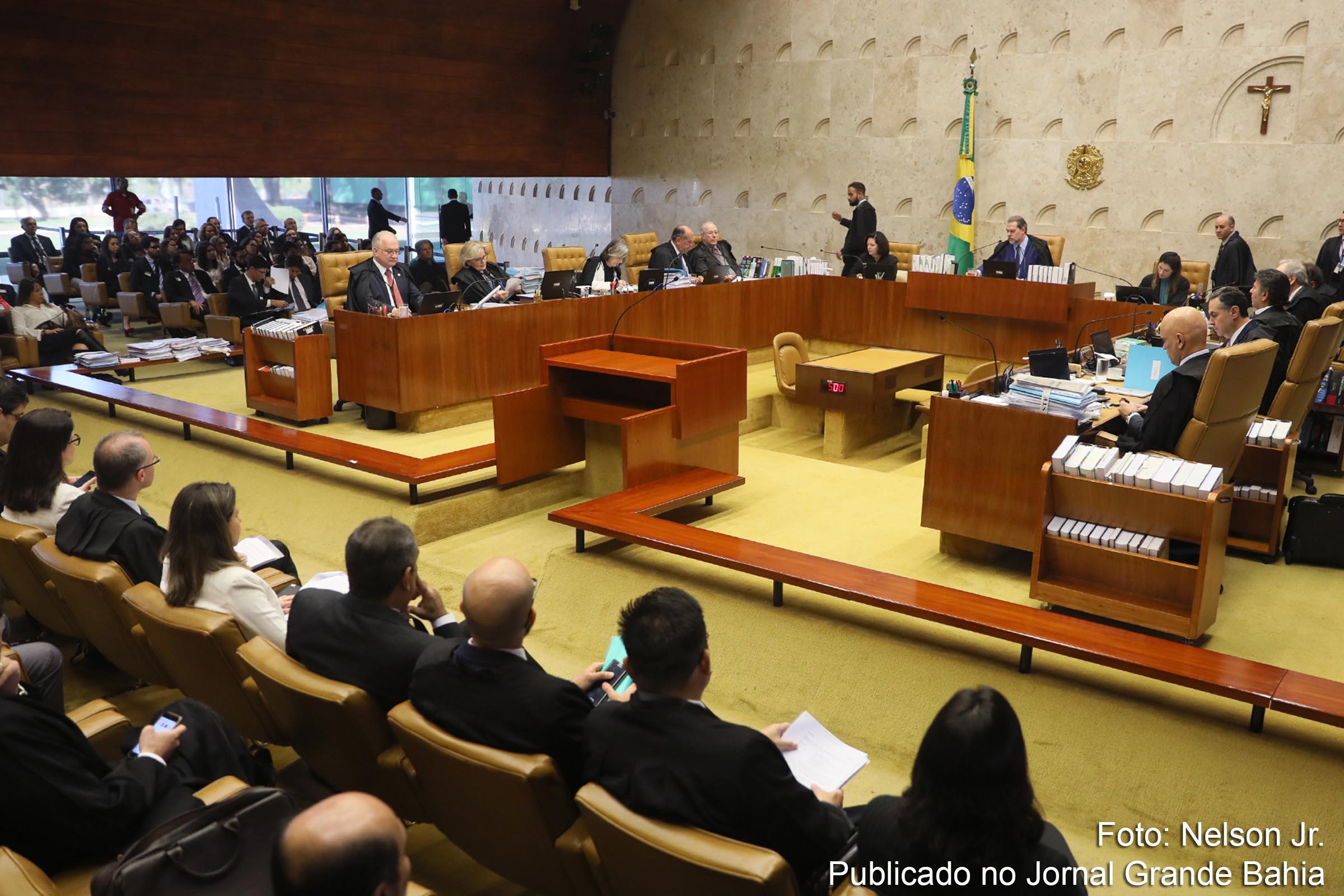 Sessão plenária do STF presidida pelo ministro Dias Toffoli.