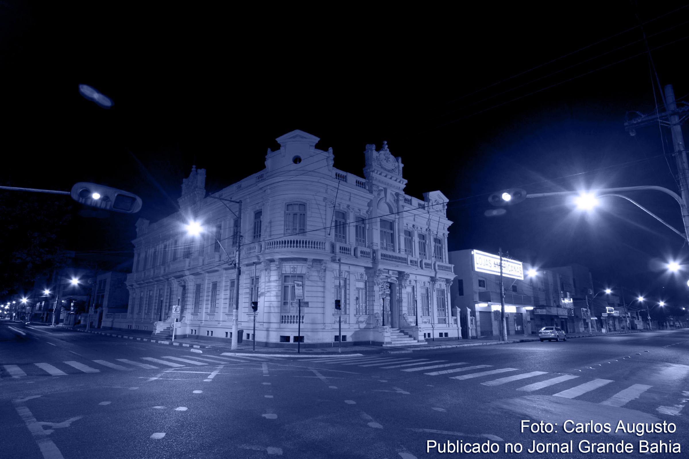 Vista do Paço Maria Quitéria, sede da Prefeitura Municipal de Feira de Santana (PMFS).