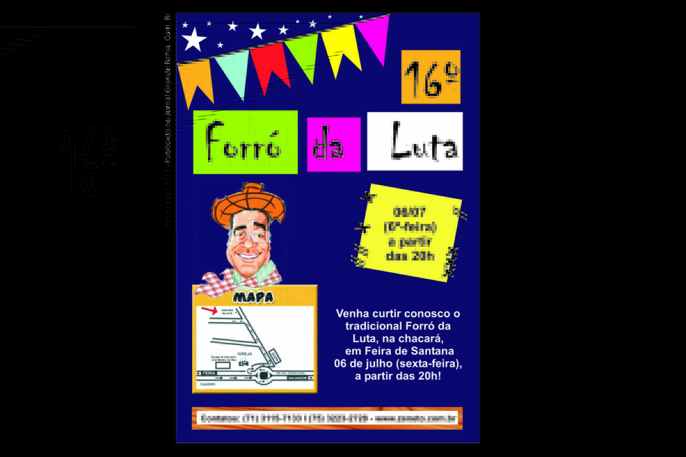 Deputado Zé Neto realiza 16º Forró da Luta nesta sexta-feira.