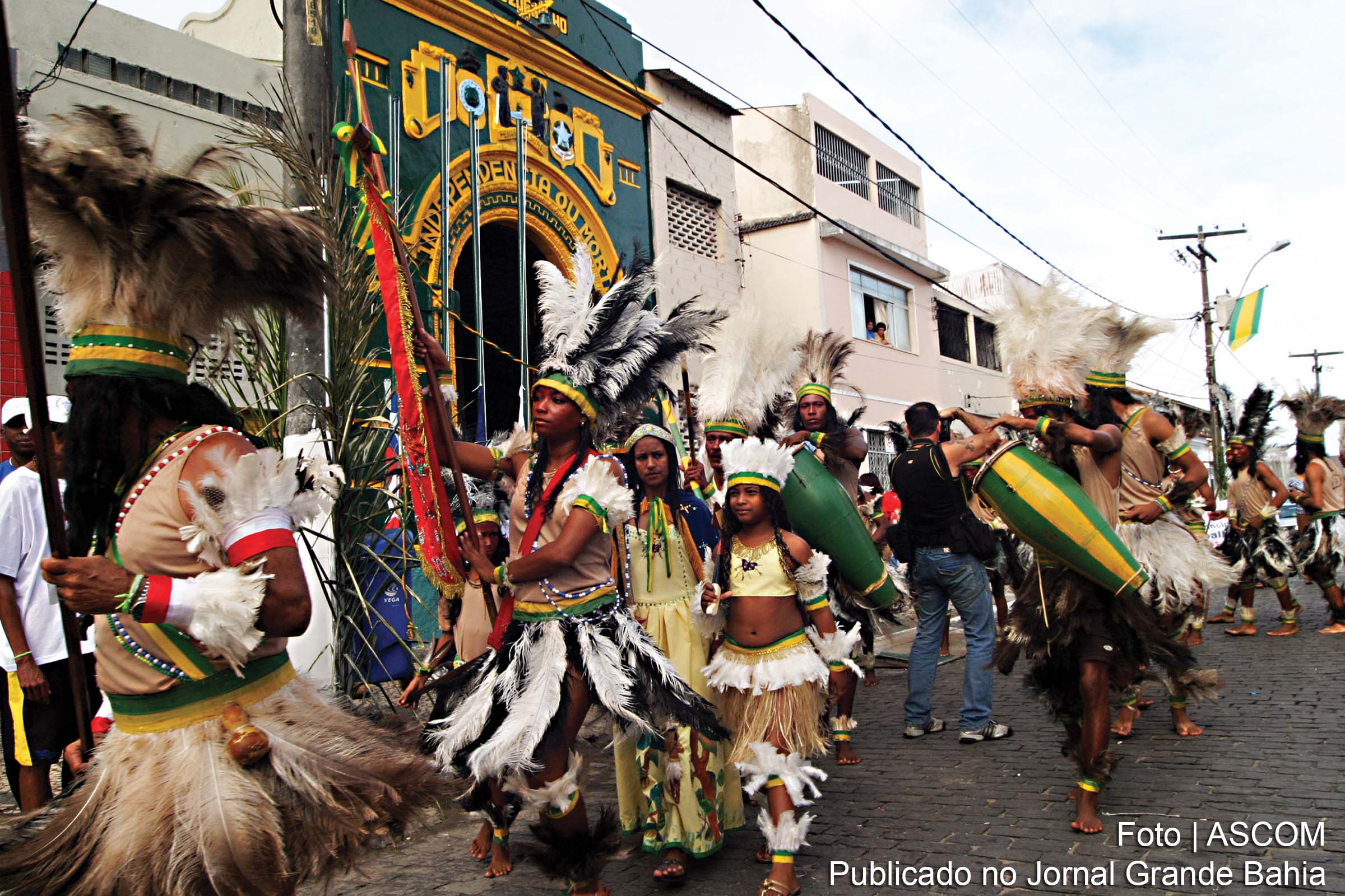 Edição 2019 do Cortejo 2 de Julho, em Salvador.