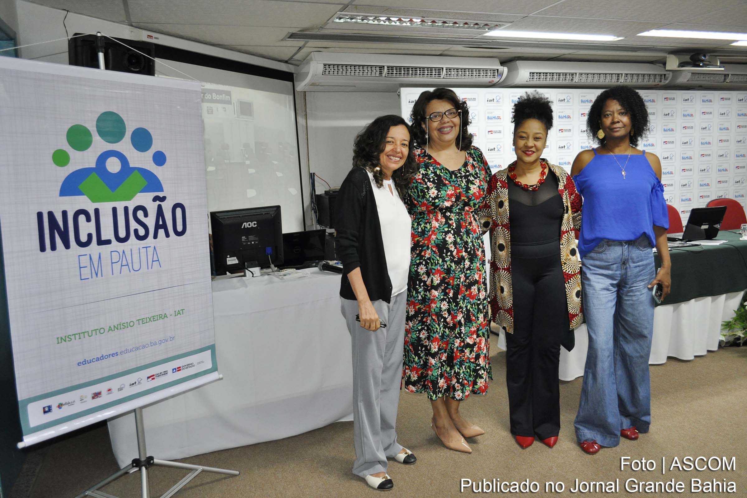 Projeto ‘Inclusão em Pauta’, realizado no Instituto Anísio Teixeira integra estrutura da Secretaria da Educação da Bahia.