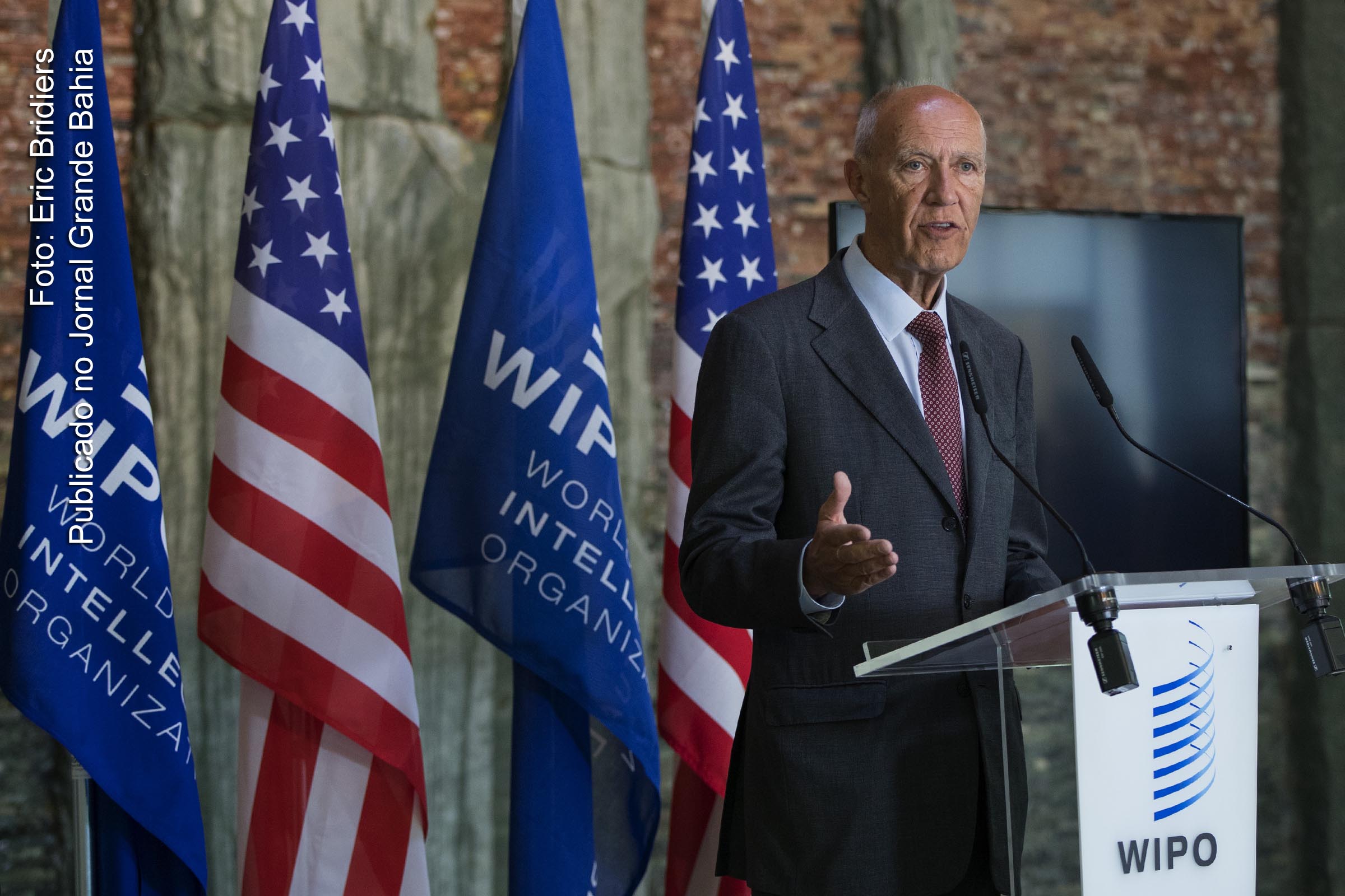 Francis Gurry, diretor-geral da Organização Mundial da Propriedade Intelectual (OMPI).