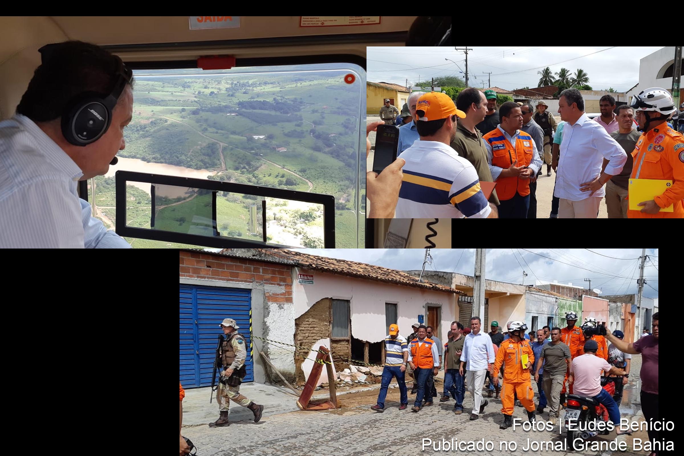 Governador Rui Costa acompanha atividade de apoio às populações de Pedro Alexandre e Coronel João Sá