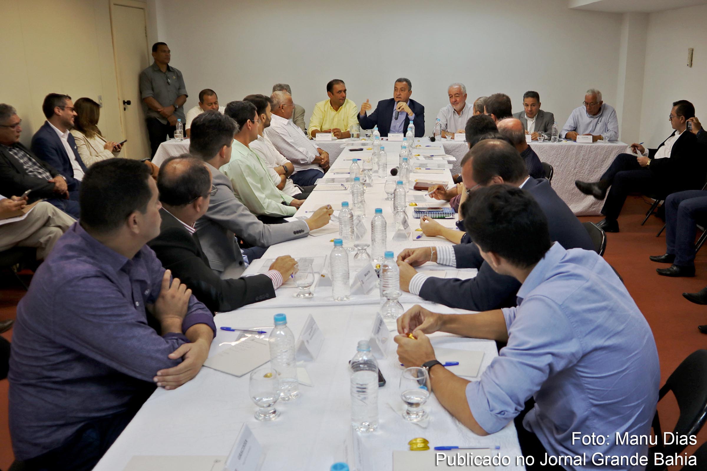 Governador Rui Costa se reúne com prefeitos do Consórcio do Sul e Mata Atlântica, no município de Ilhéus, nesta sexta-feira (26/07/2019).