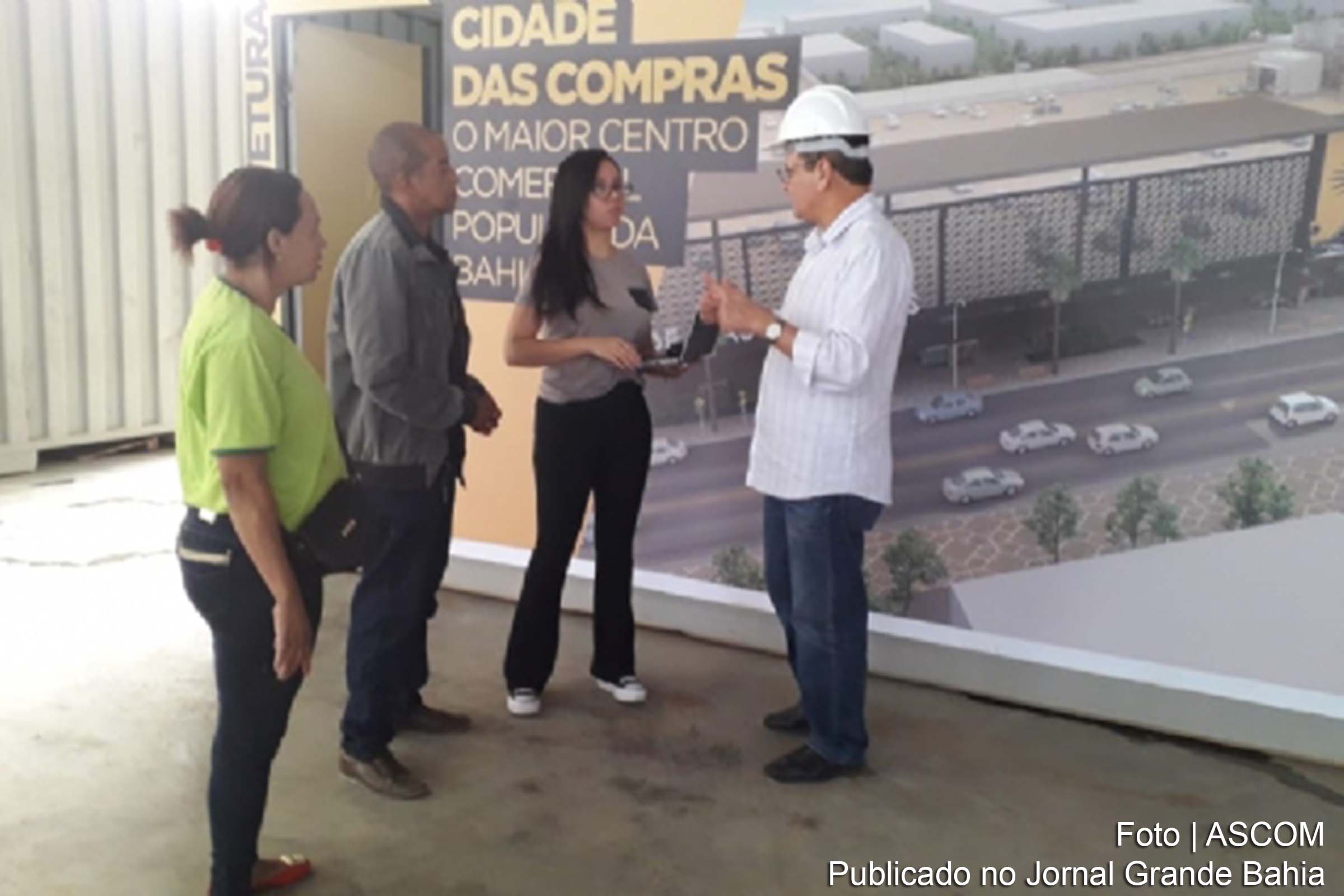Secretário Antônio Carlos Borges Júnior anunciou que está programando reuniões visando definir a autorização e o sorteio de boxes no Centro Comercial Popular.
