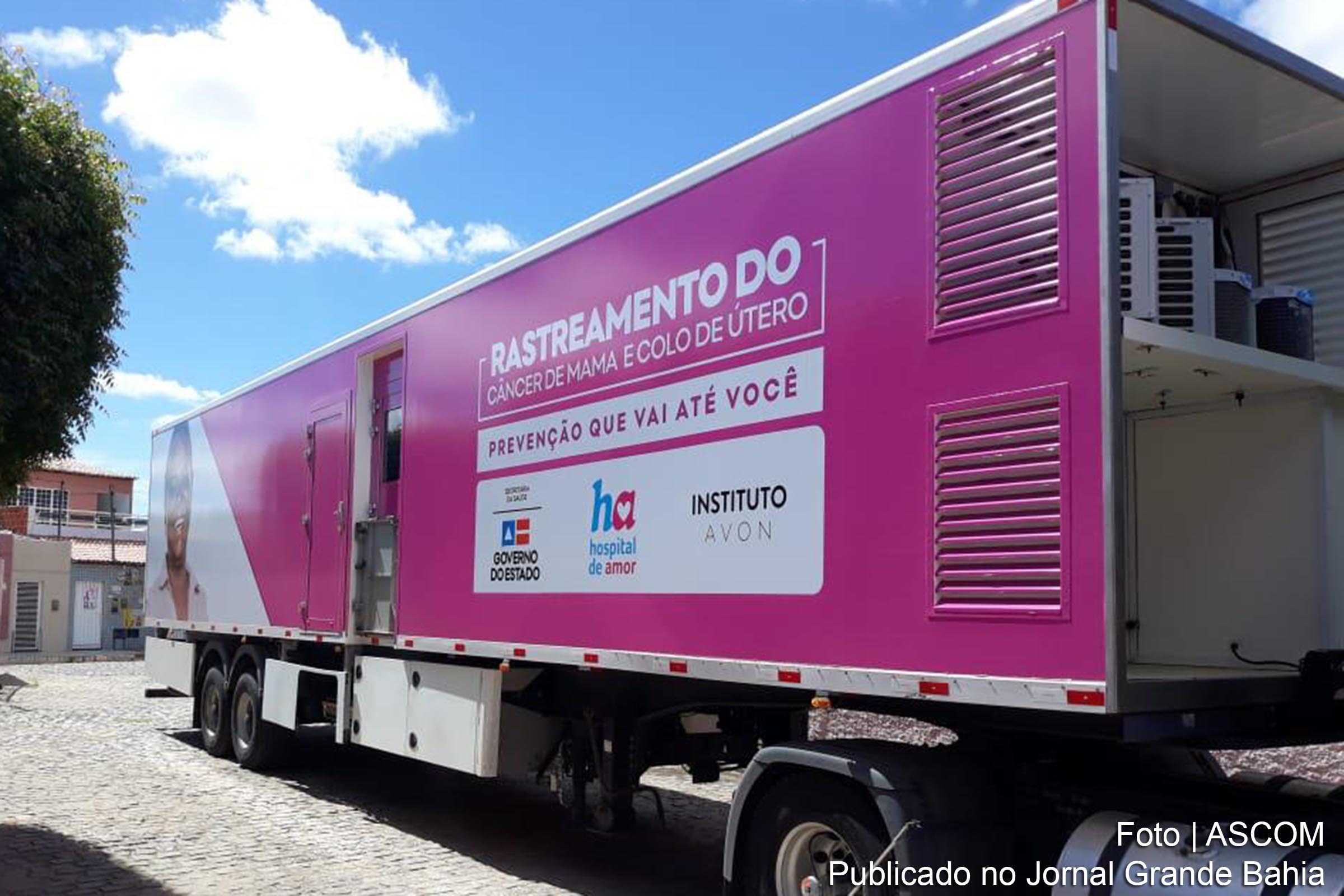 Programa de rastreamento de câncer de colo de útero e mama.