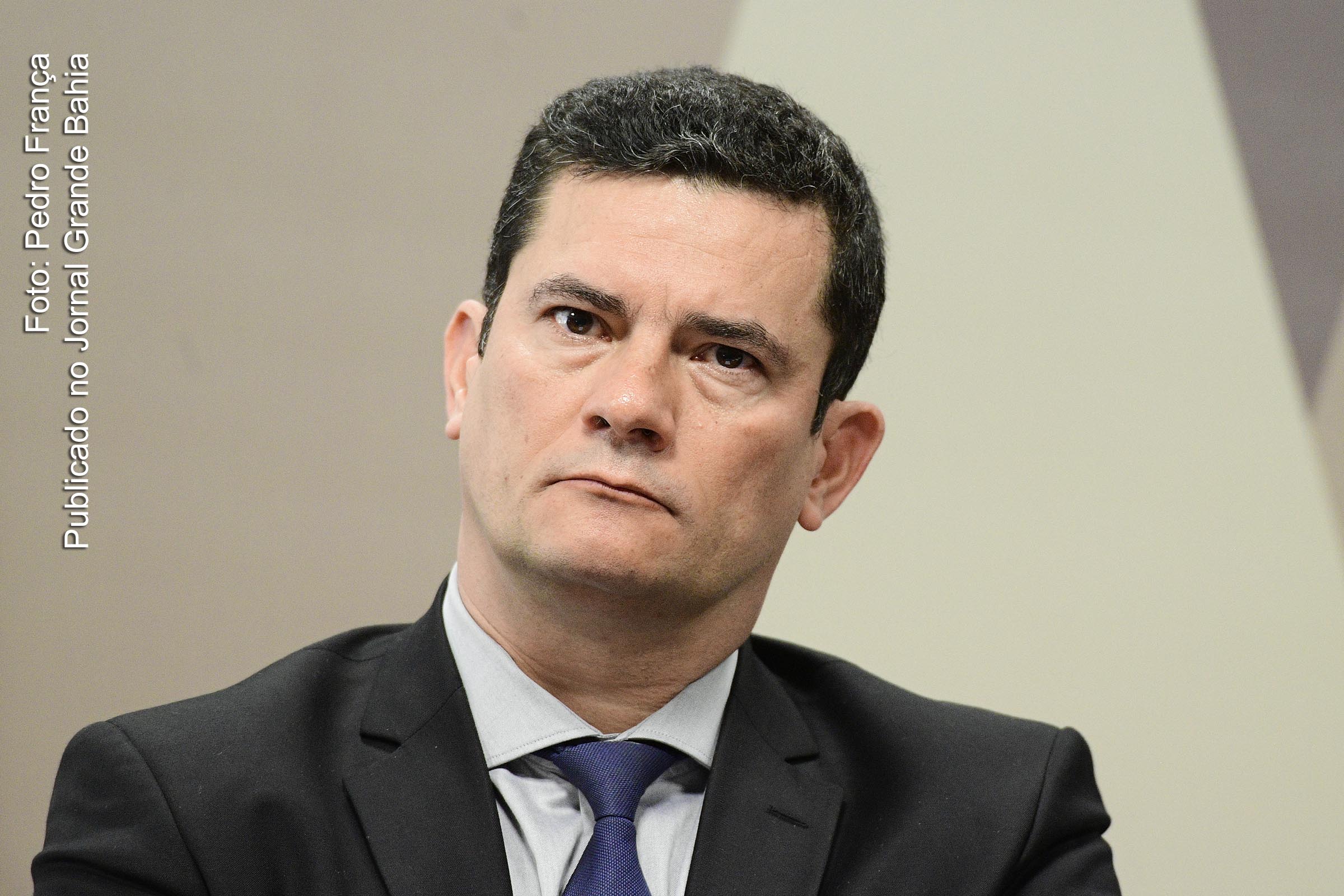 Sérgio Moro, ministro da Justiça e Segurança Pública do Governo Bolsonaro e ex-juiz da 13º Vara Federal de Curitiba.