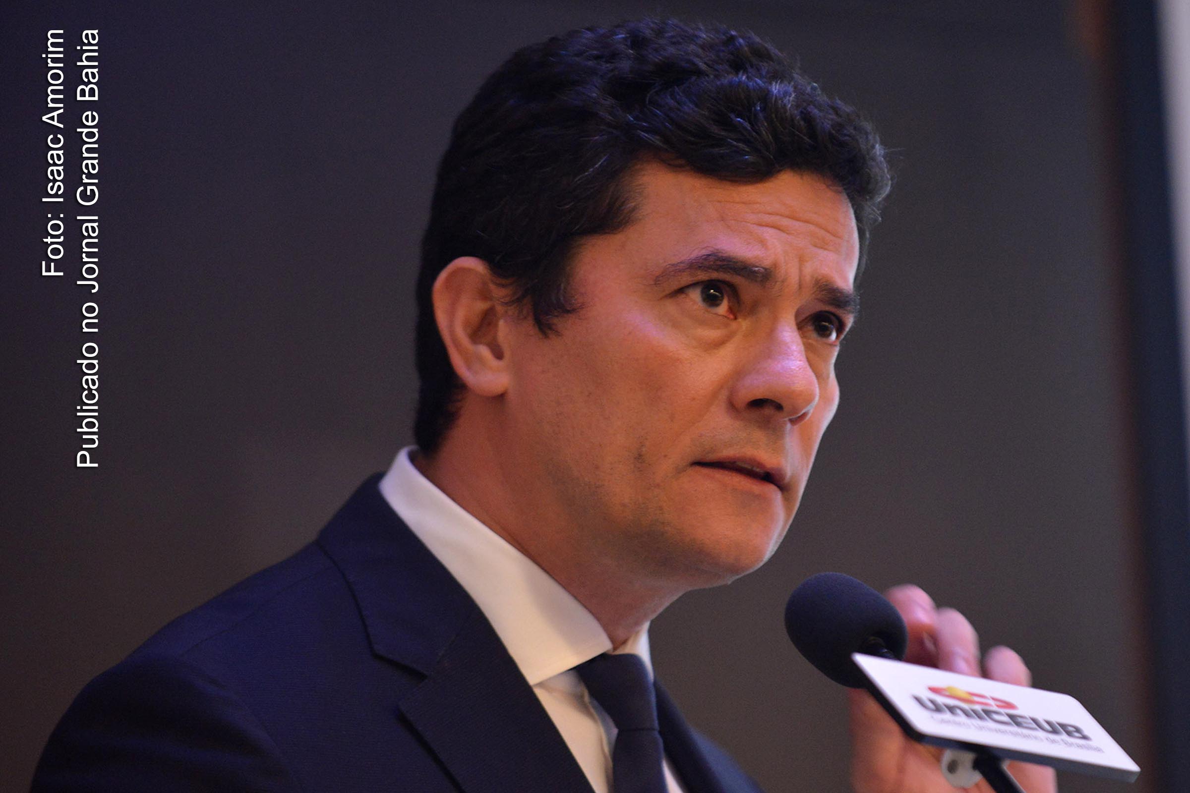 Sérgio Moro, ministro da Justiça e Segurança Pública do Governo Bolsonaro e ex-juiz da 13º Vara Federal de Curitiba.