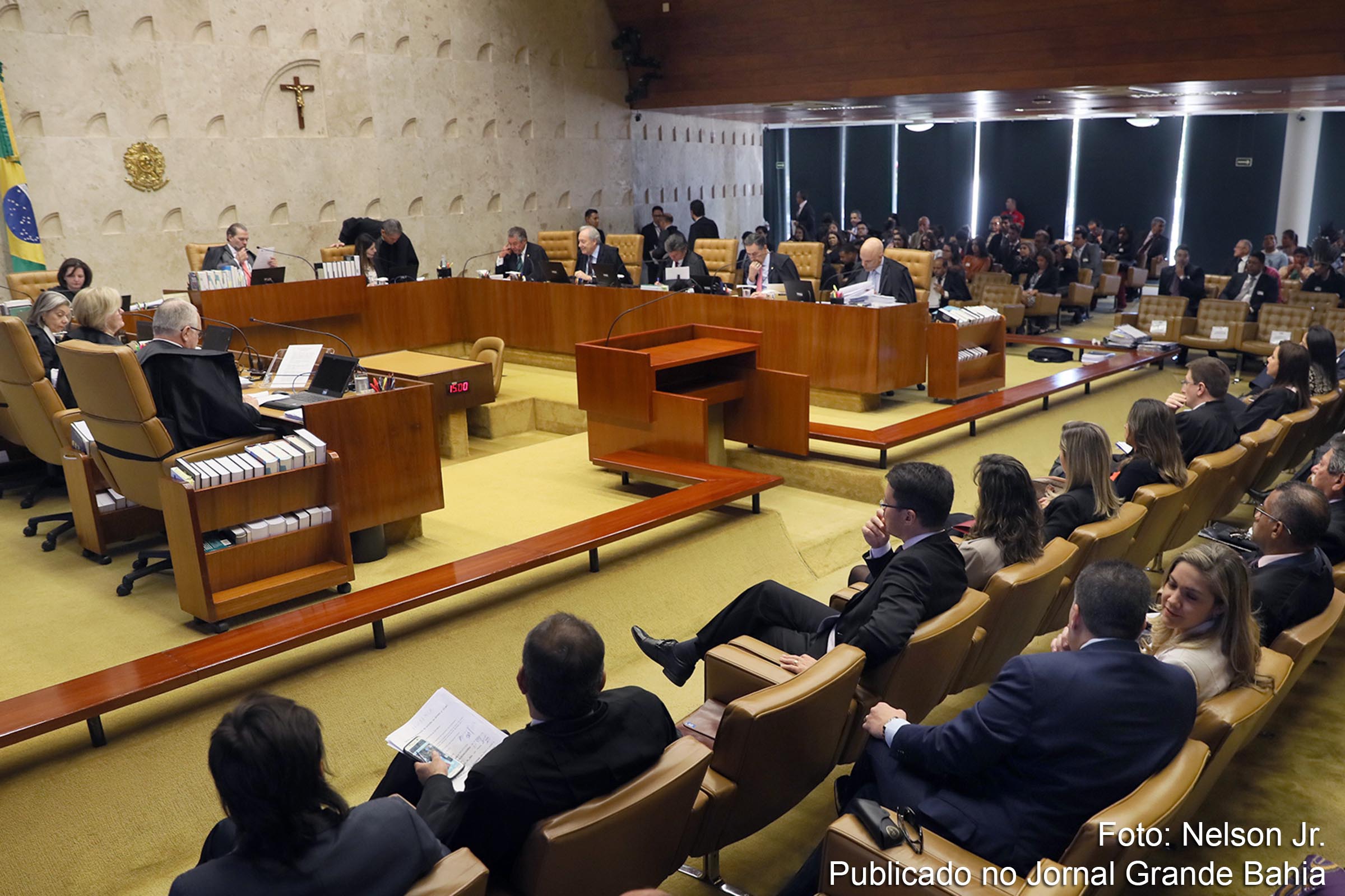 Sessão do STF presidida pelo ministro Dias Toffoli.