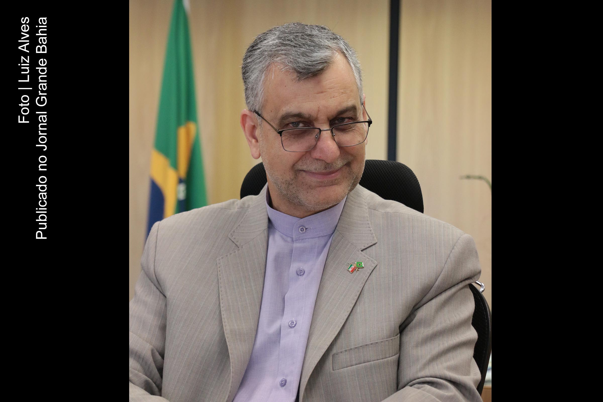 Seyed Ali Saghaeyan, embaixador do Irã.