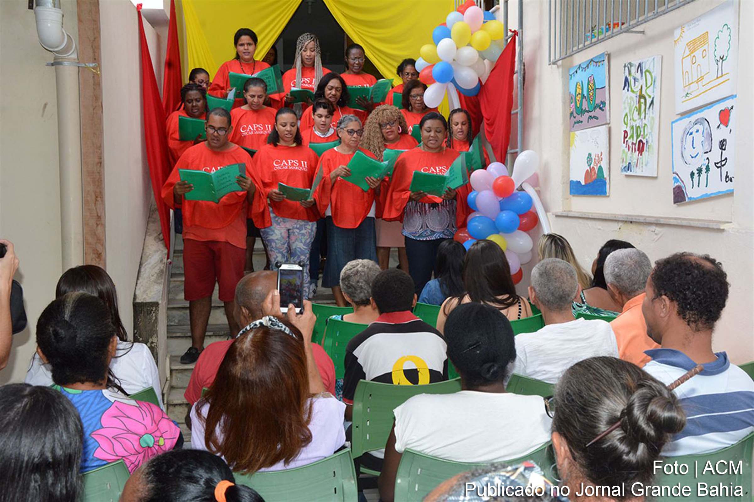 Comemoração pelos 14 anos do CAPS Oscar Marques.