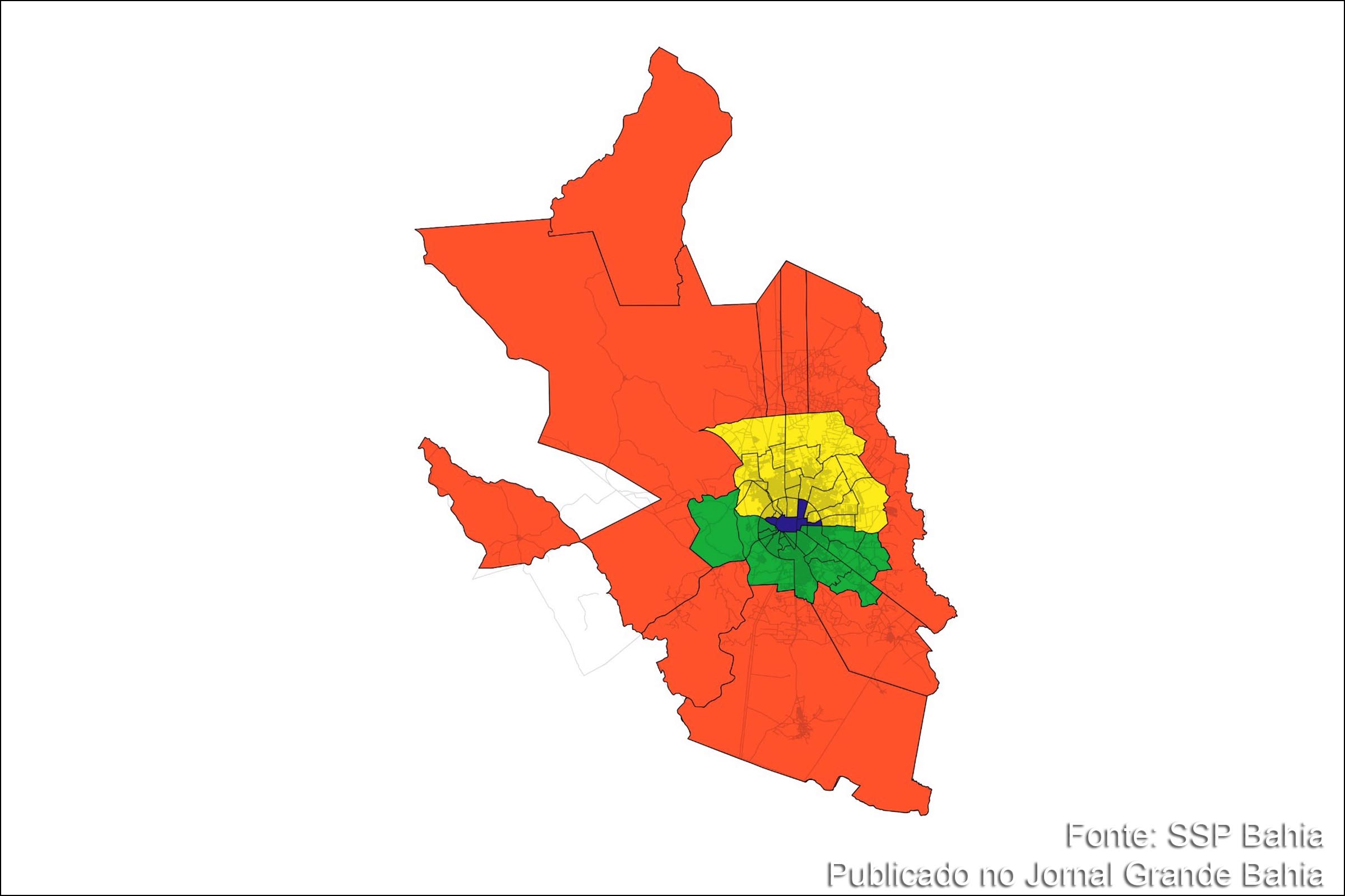 Companhias Independentes de Feira de Santana passam por redistribuição de áreas
