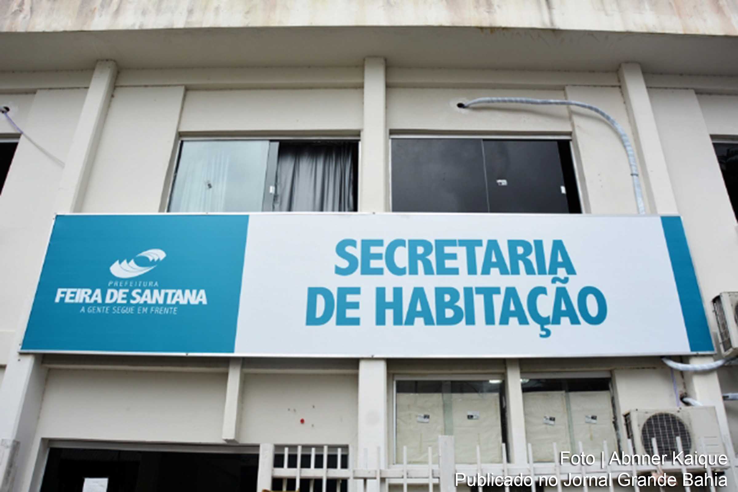 Fachada da Secretaria de Habitação de Feira de Santana.