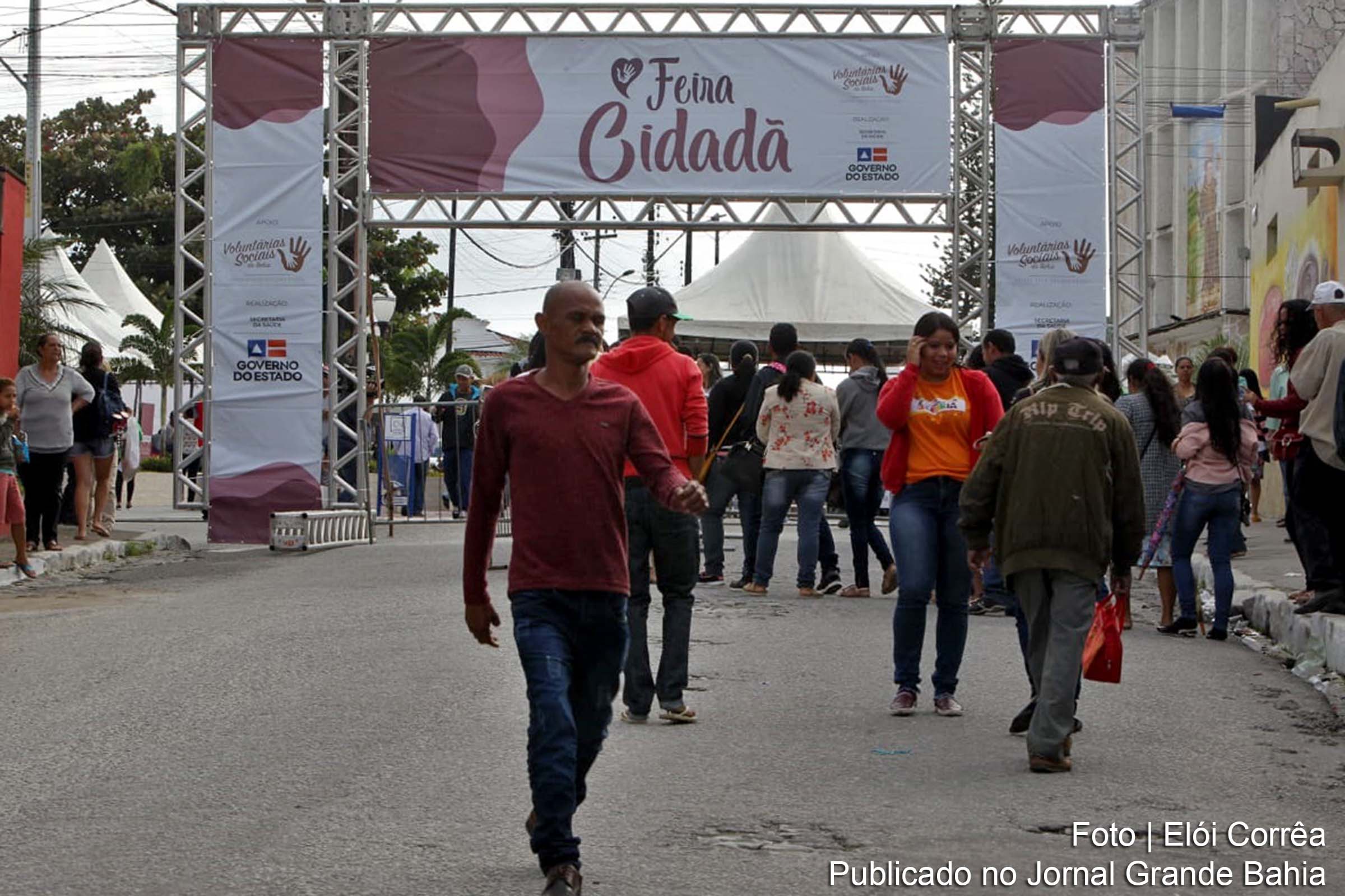 Feira Cidadã chega a Campo Formoso com serviços de saúde e cidadania.